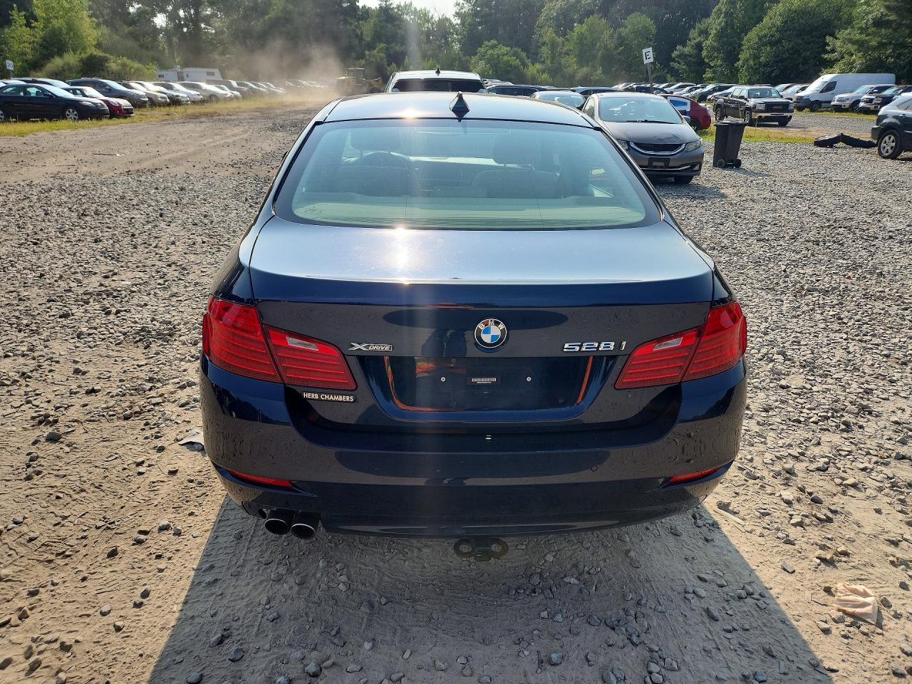 2014 Bmw 528 Xi Blue vin: WBA5A7C52ED617819