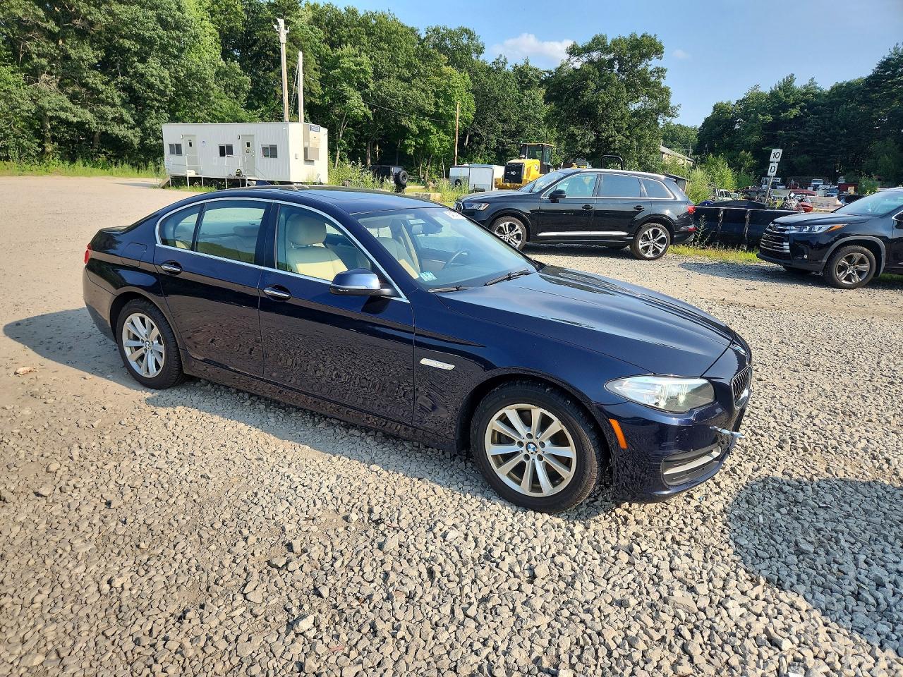 2014 Bmw 528 Xi Blue vin: WBA5A7C52ED617819