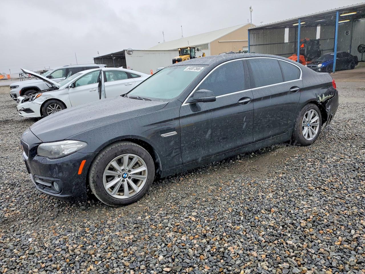 2015 Bmw 528 Xi Black vin: WBA5A7C52FD625792