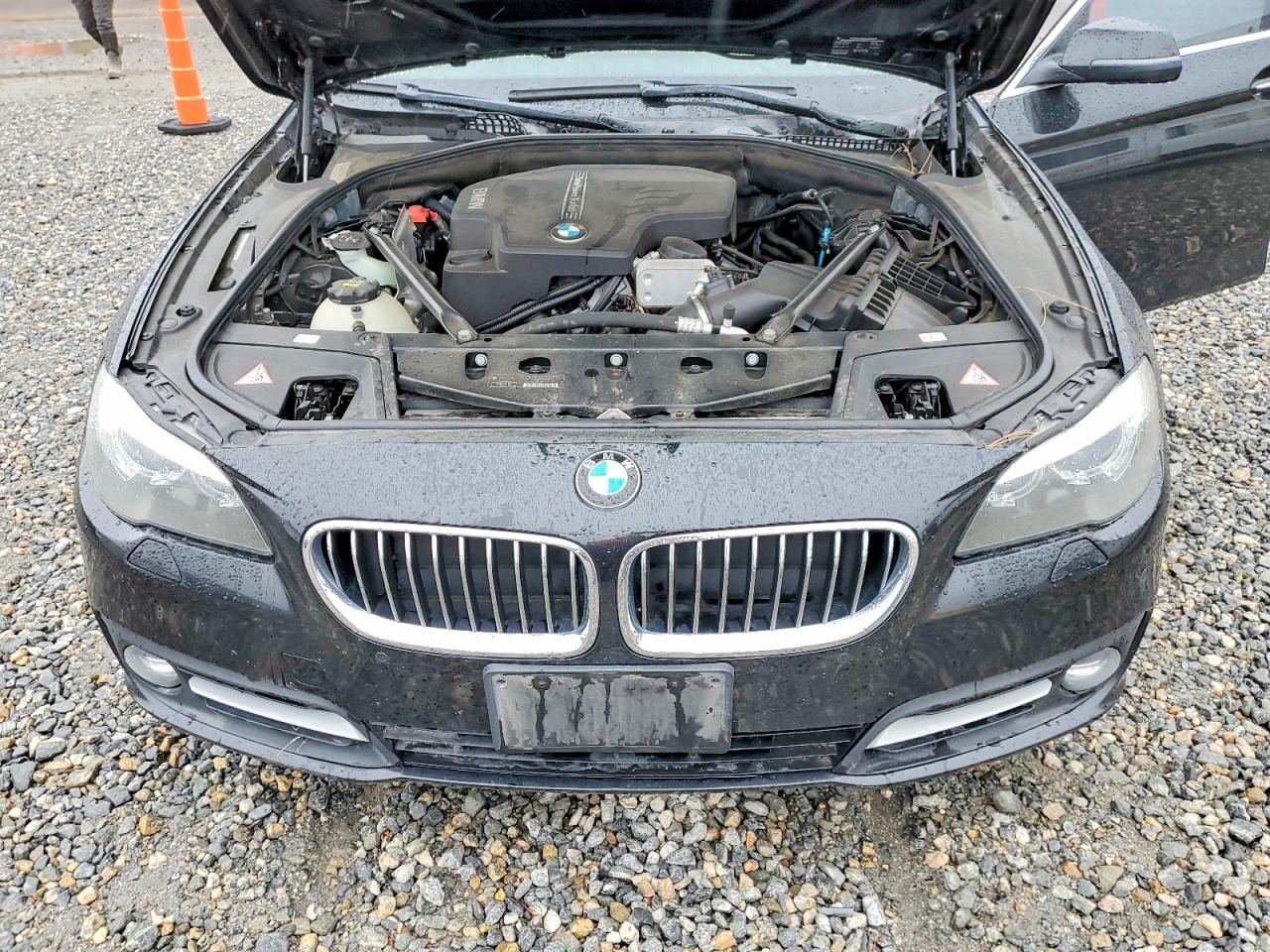2015 Bmw 528 Xi Black vin: WBA5A7C52FD625792