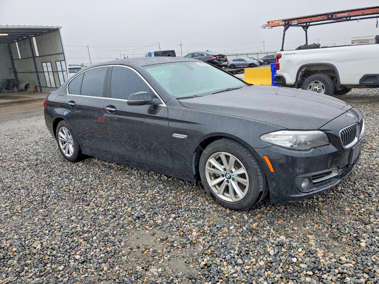 2015 Bmw 528 Xi Black vin: WBA5A7C52FD625792