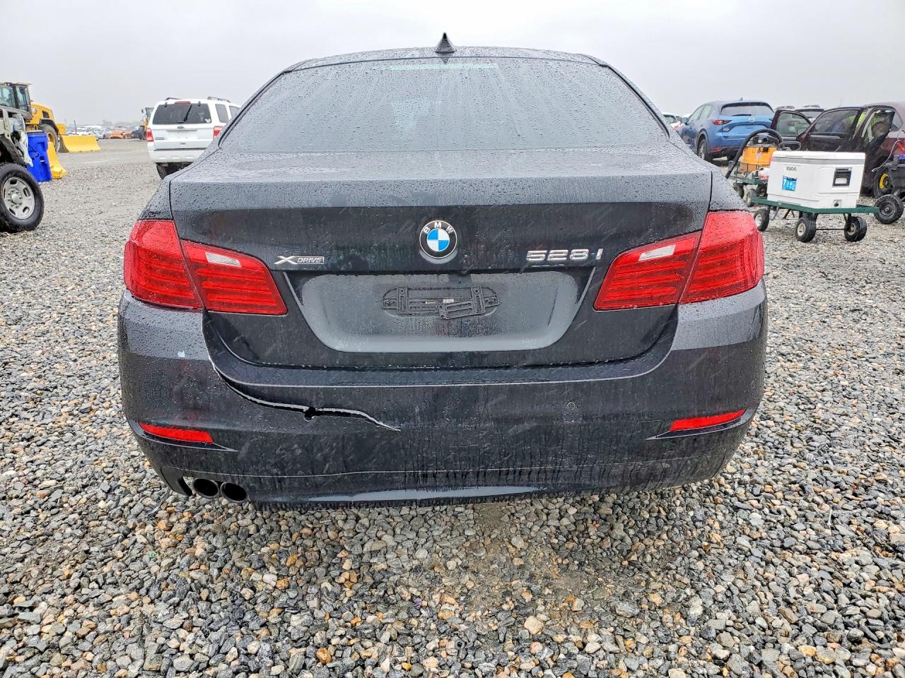 2015 Bmw 528 Xi Black vin: WBA5A7C52FD625792