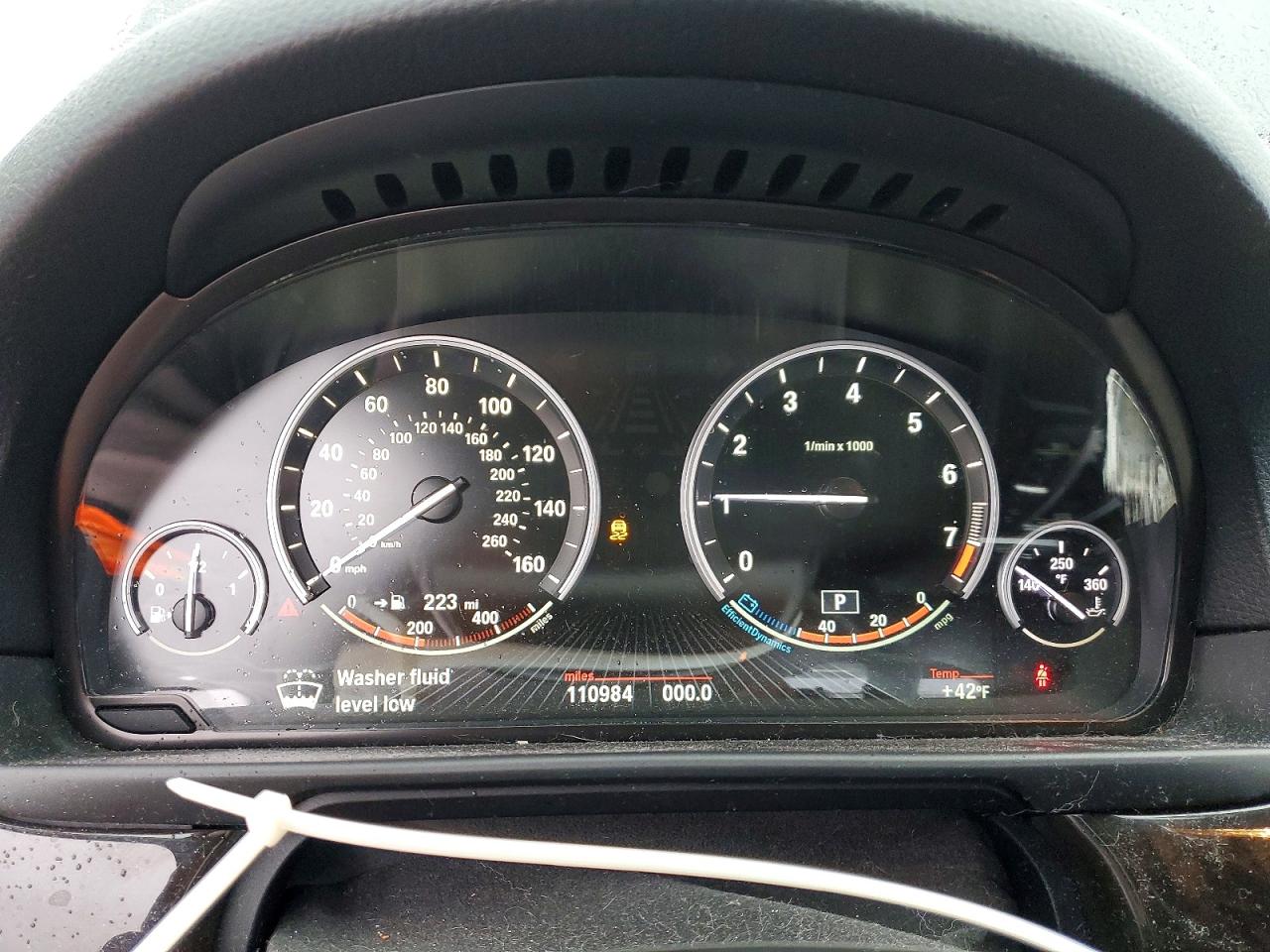 2015 Bmw 528 Xi Black vin: WBA5A7C52FD625792