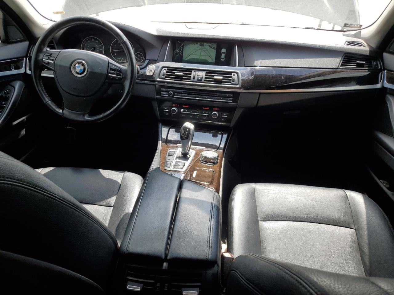 2014 Bmw 528 Xi Черный vin: WBA5A7C53ED219261