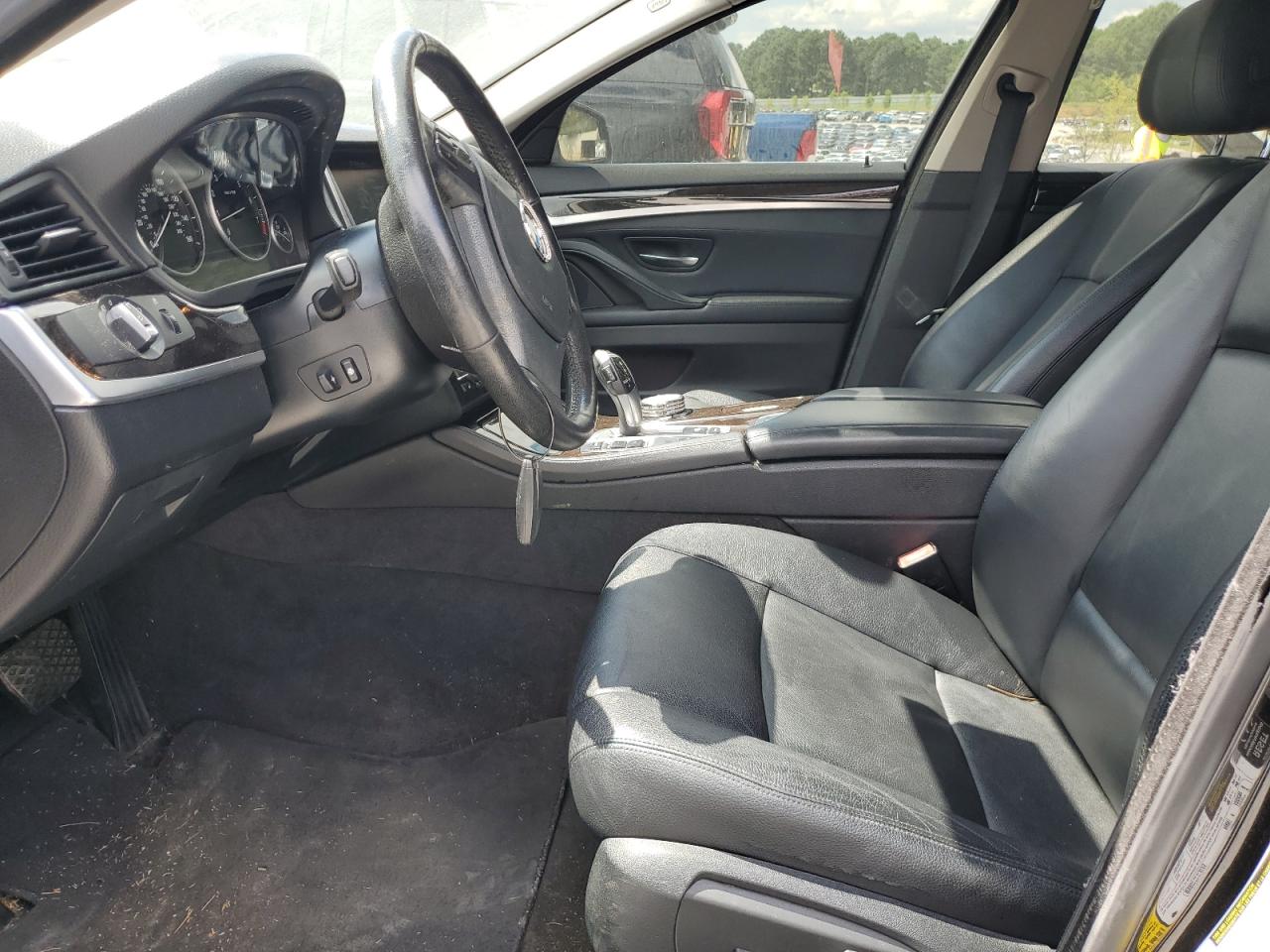 2014 Bmw 528 Xi Черный vin: WBA5A7C53ED219261