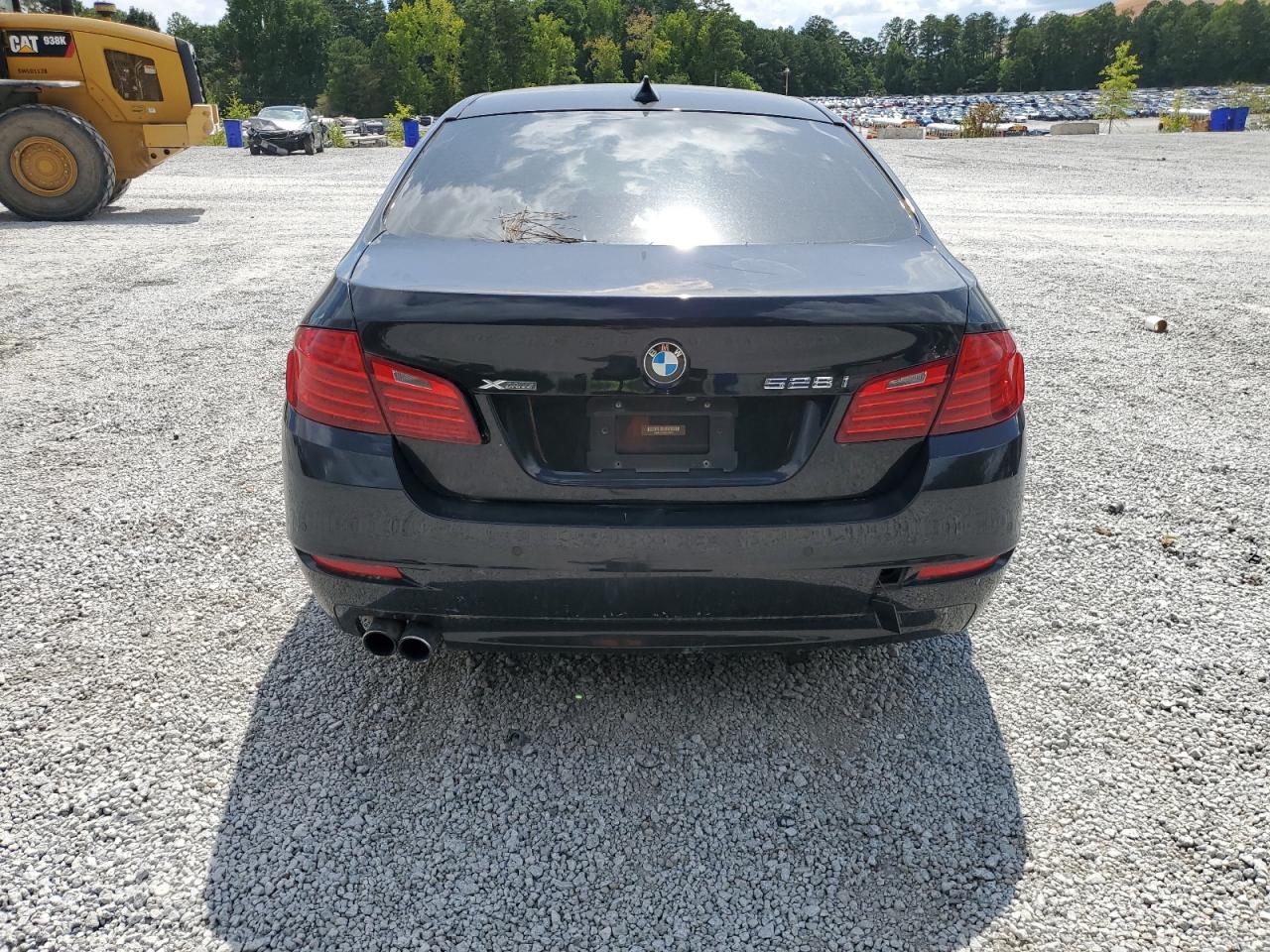 2014 Bmw 528 Xi Черный vin: WBA5A7C53ED219261