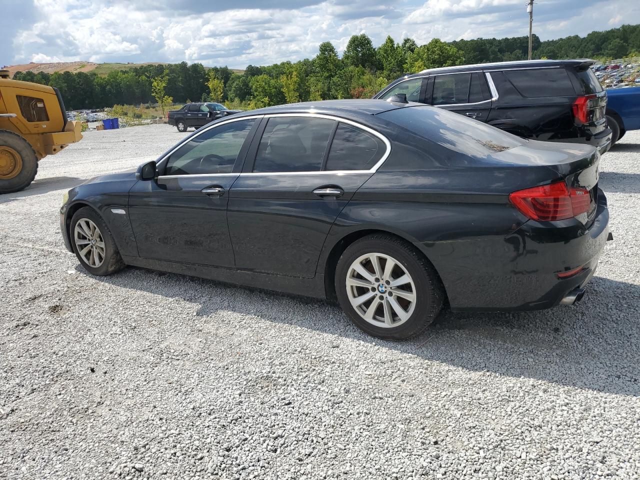 2014 Bmw 528 Xi Черный vin: WBA5A7C53ED219261