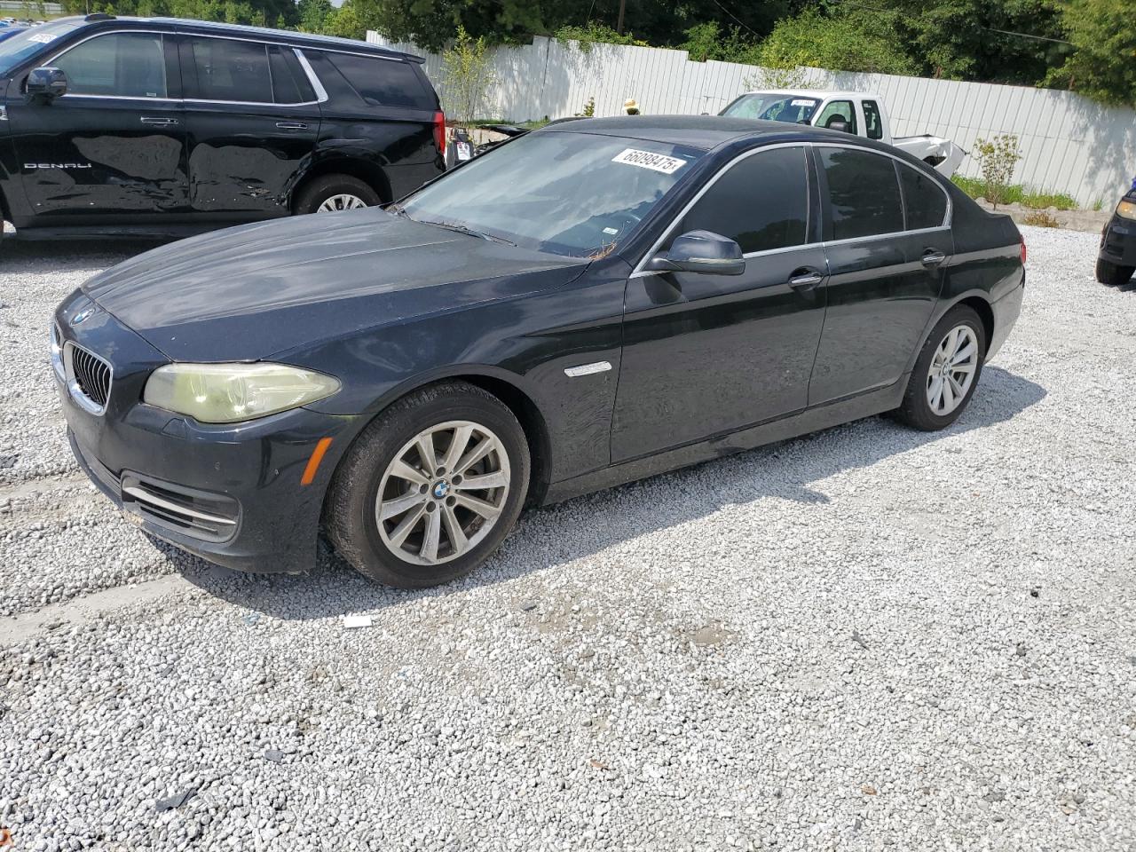 2014 Bmw 528 Xi Черный vin: WBA5A7C53ED219261