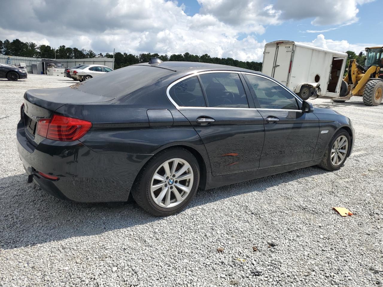 2014 Bmw 528 Xi Черный vin: WBA5A7C53ED219261
