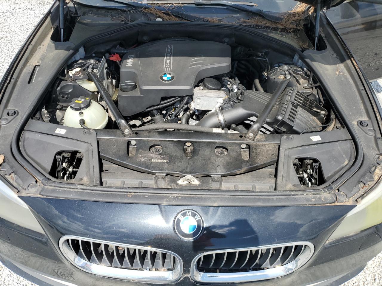 2014 Bmw 528 Xi Черный vin: WBA5A7C53ED219261