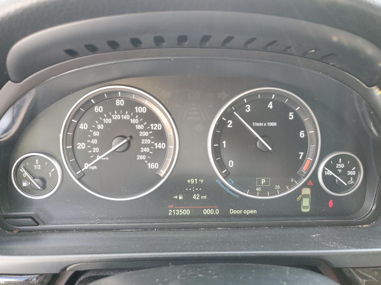 2014 Bmw 528 Xi Черный vin: WBA5A7C53ED219261