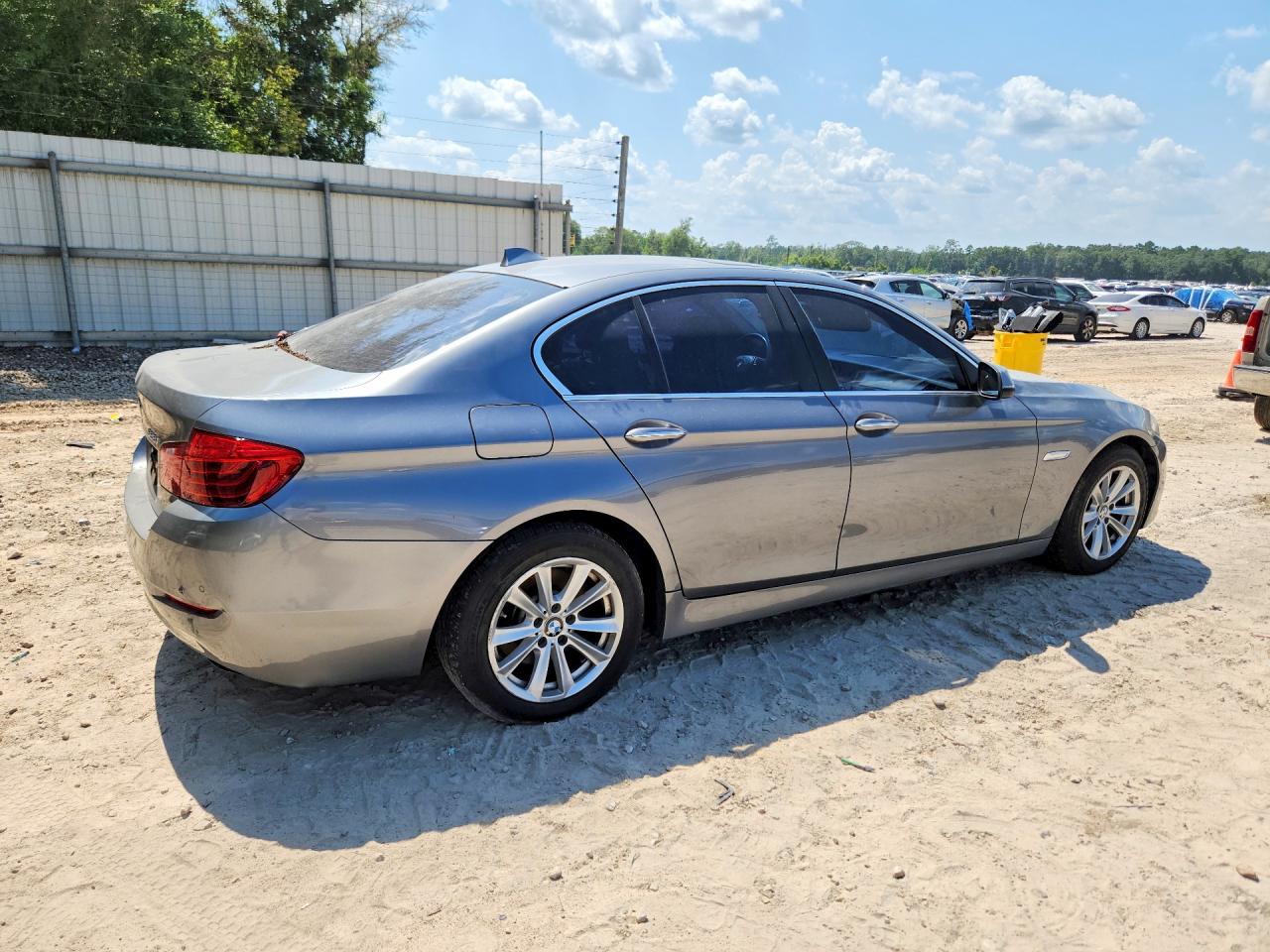 2014 Bmw 528 Xi Gray vin: WBA5A7C53ED613584