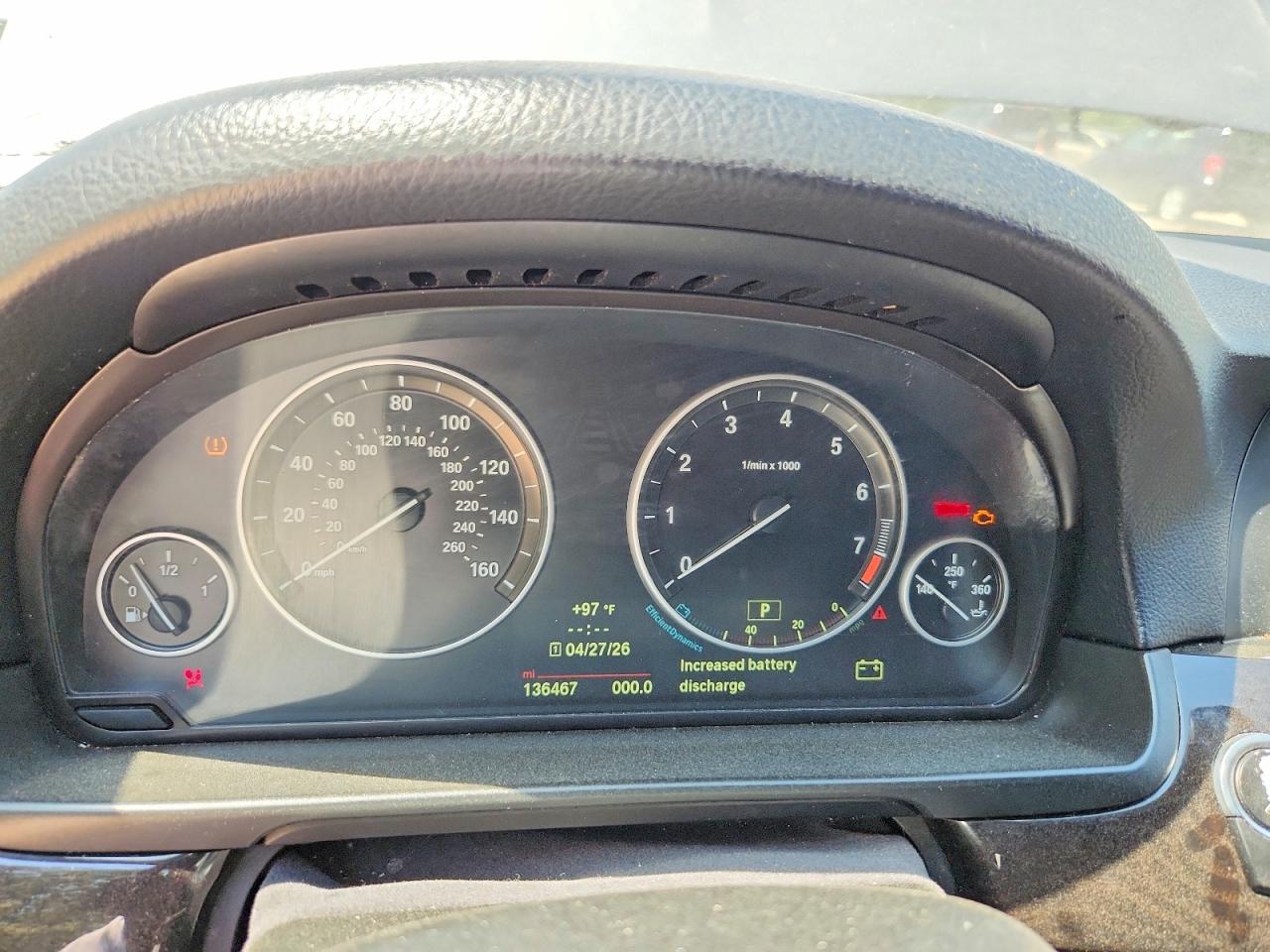 2014 Bmw 528 Xi Gray vin: WBA5A7C53ED613584