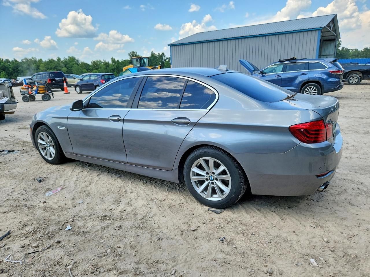 2014 Bmw 528 Xi Gray vin: WBA5A7C53ED613584