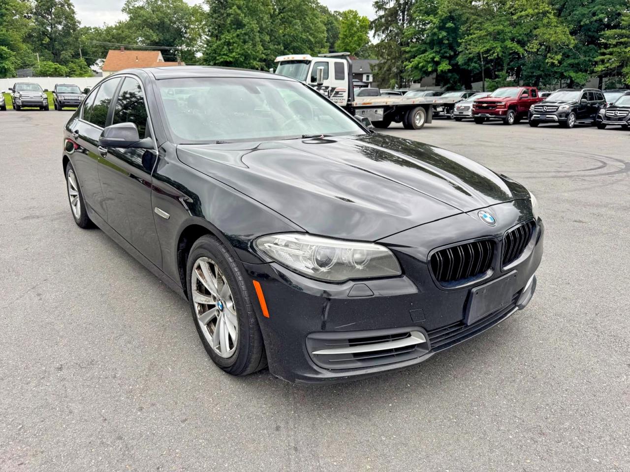 2014 Bmw 528 Xi Black vin: WBA5A7C53ED614041