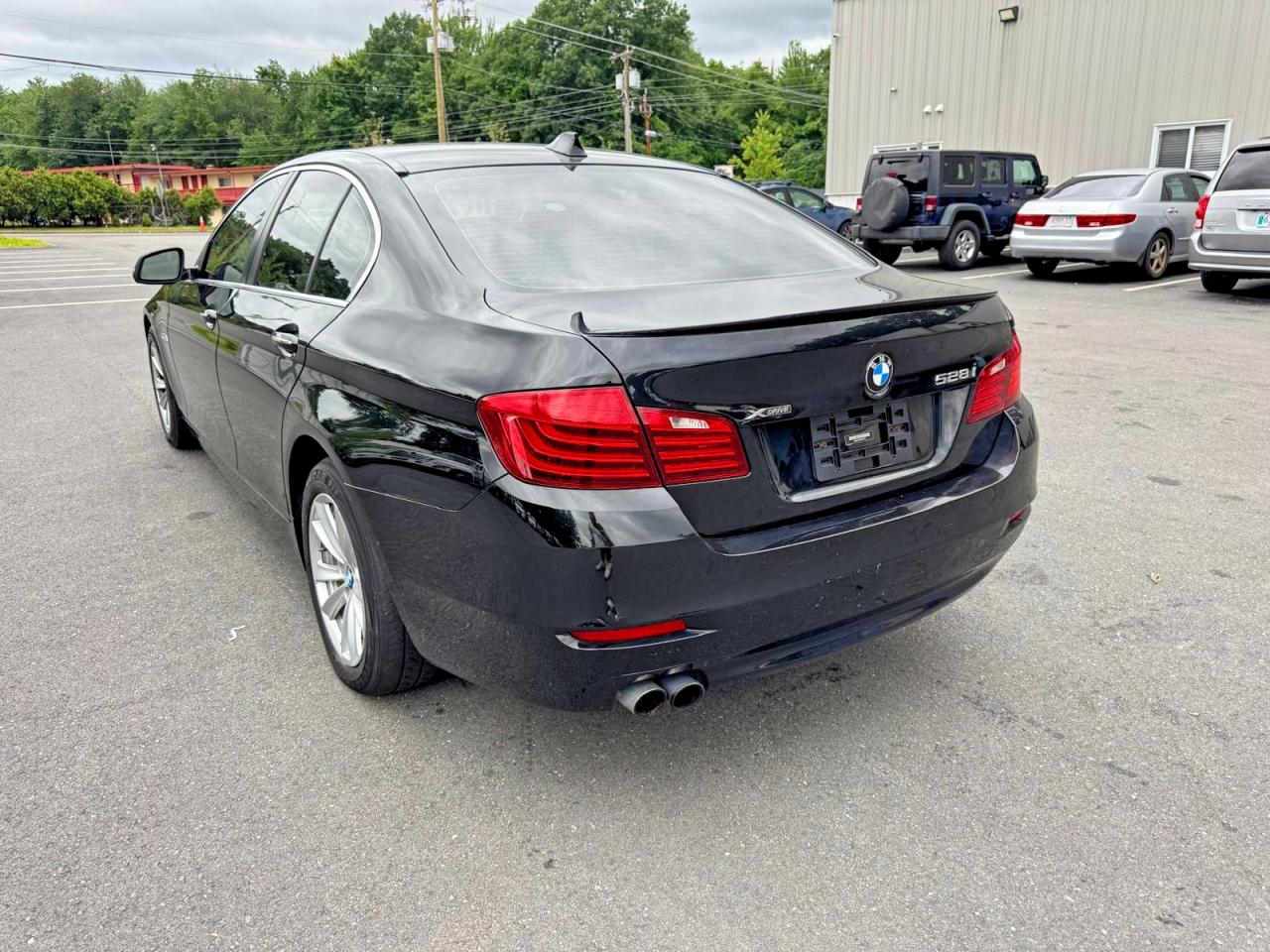 2014 Bmw 528 Xi Black vin: WBA5A7C53ED614041