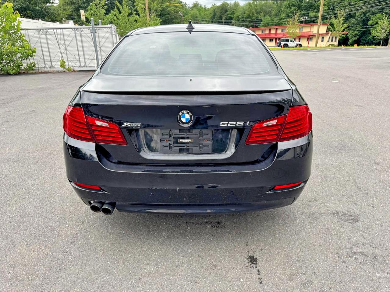 2014 Bmw 528 Xi Black vin: WBA5A7C53ED614041