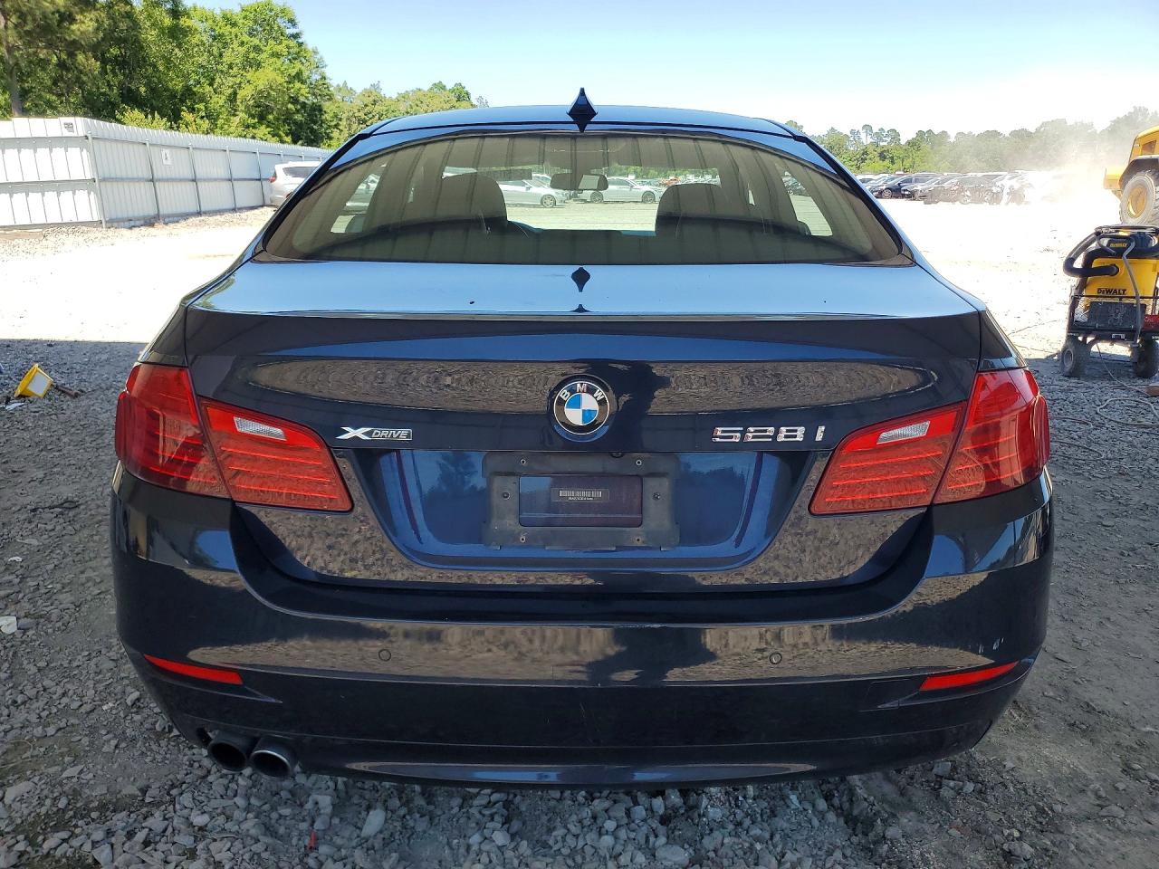 2014 Bmw 528 Blue vin: WBA5A7C53ED614895