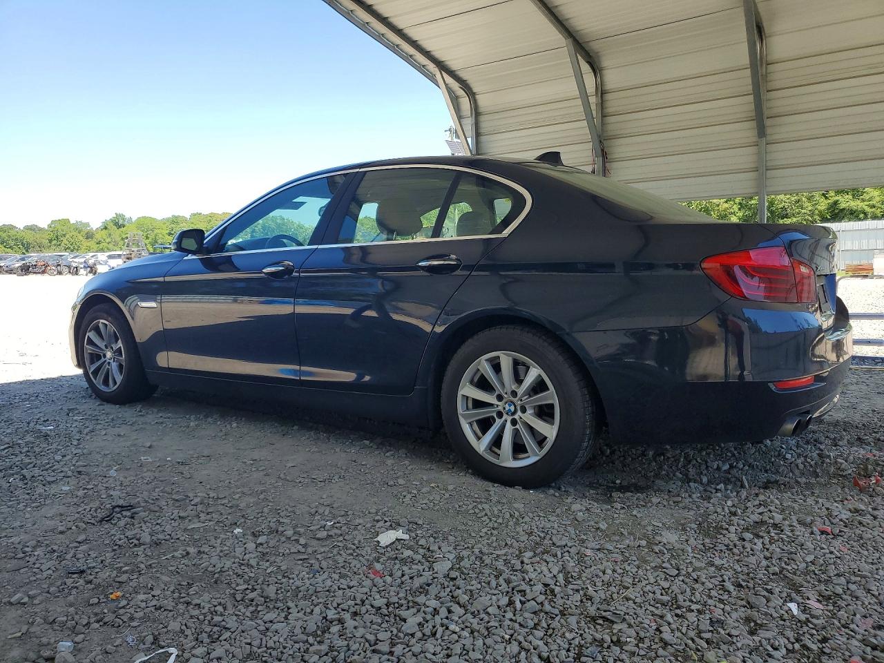 2014 Bmw 528 Blue vin: WBA5A7C53ED614895