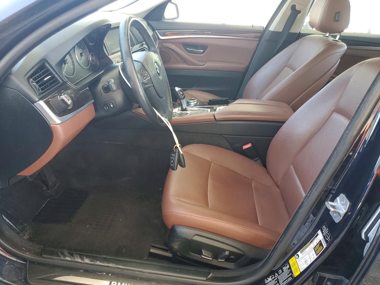 2014 Bmw 528 Blue vin: WBA5A7C53ED614895