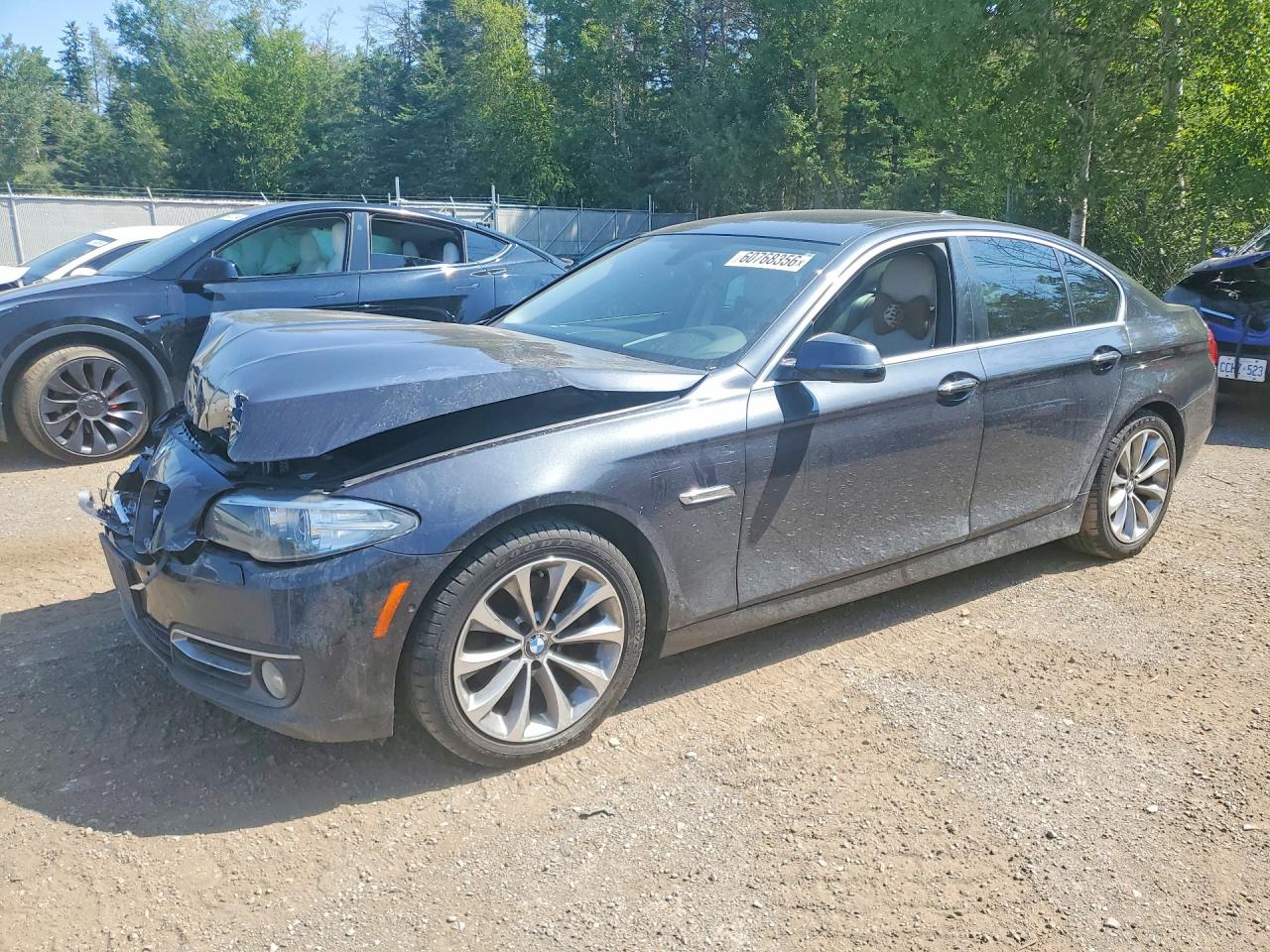2014 Bmw 528 Xi Black vin: WBA5A7C53ED617649
