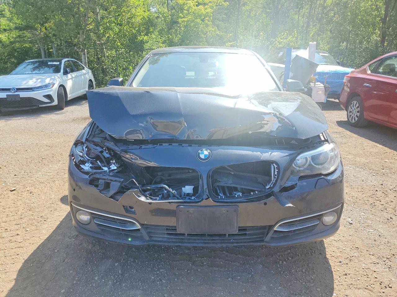 2014 Bmw 528 Xi Black vin: WBA5A7C53ED617649