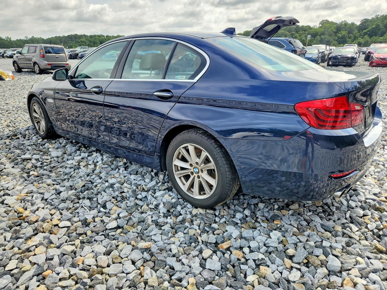 2014 Bmw 528 Xi Blue vin: WBA5A7C53ED618509