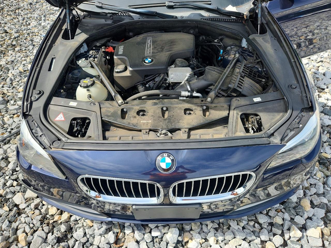 2014 Bmw 528 Xi Blue vin: WBA5A7C53ED618509