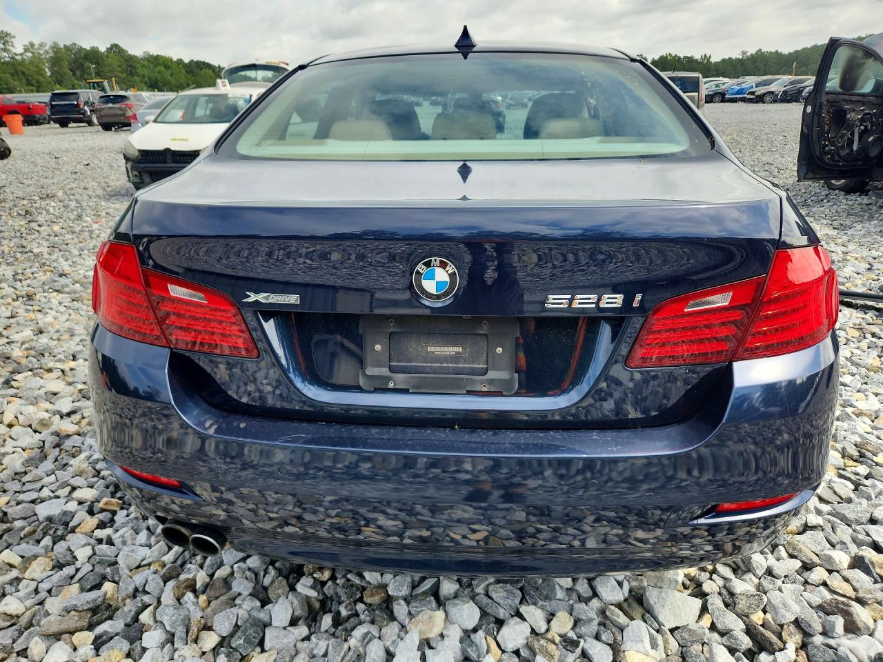 2014 Bmw 528 Xi Blue vin: WBA5A7C53ED618509