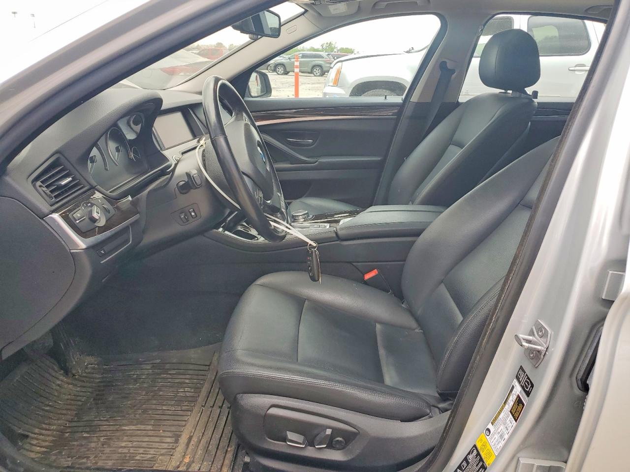 2015 Bmw 528 Xi Silver vin: WBA5A7C53FD625753
