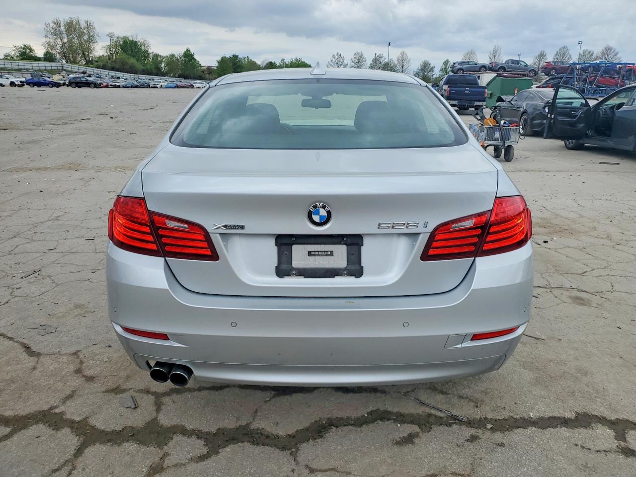 2015 Bmw 528 Xi Silver vin: WBA5A7C53FD625753