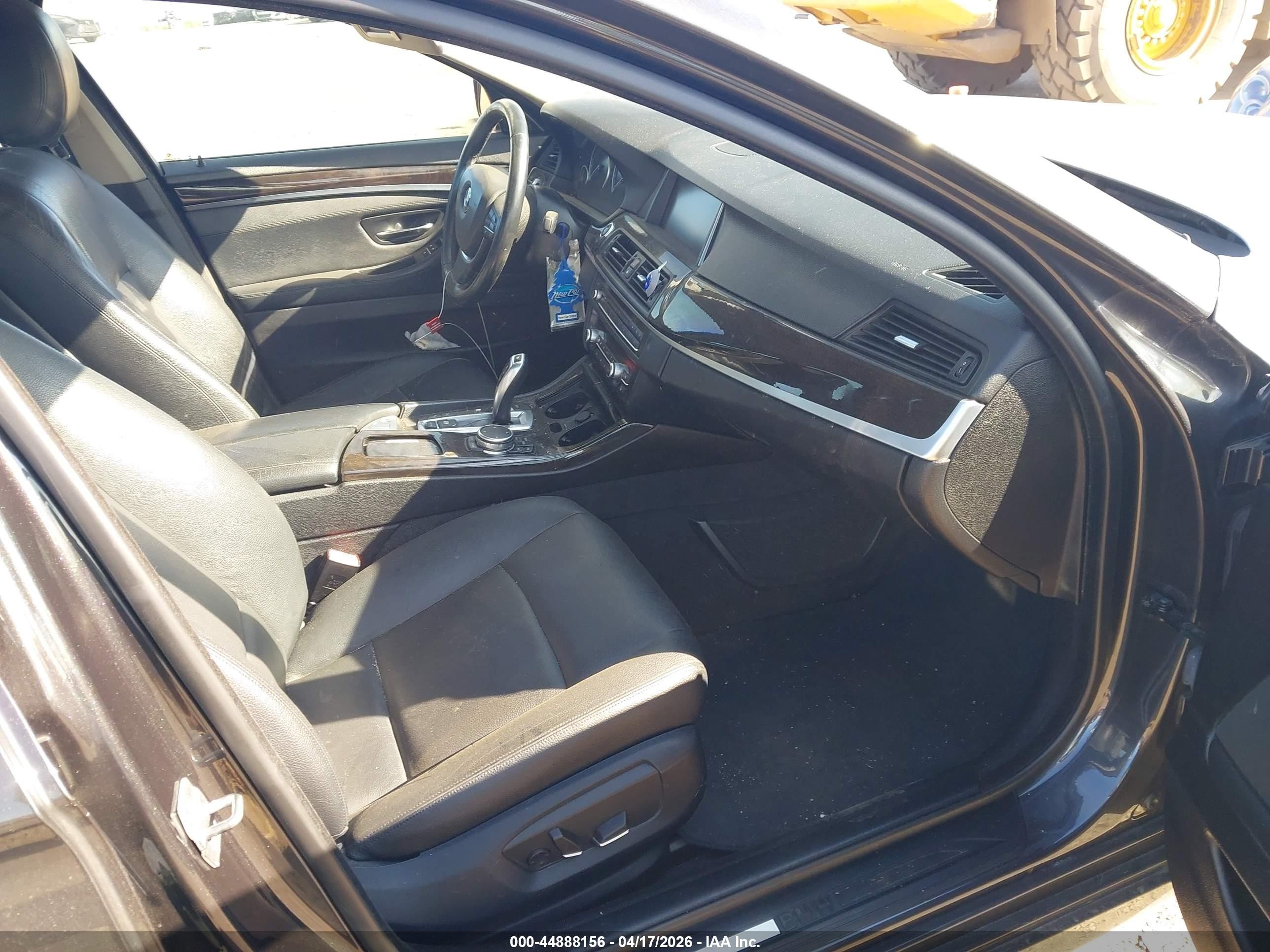 2015 Bmw 528i Xdrive Black vin: WBA5A7C53FD627017