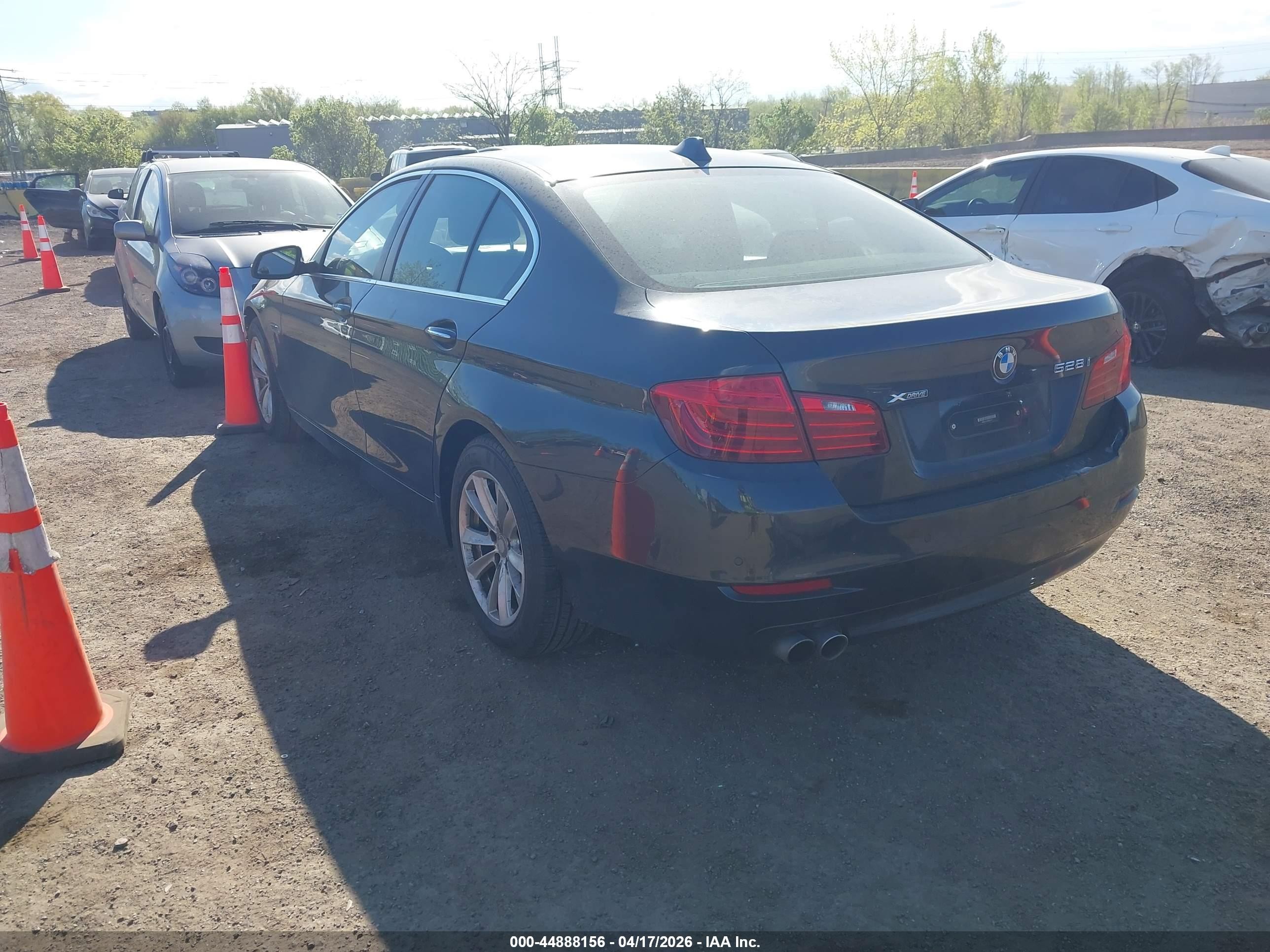 2015 Bmw 528i Xdrive Black vin: WBA5A7C53FD627017