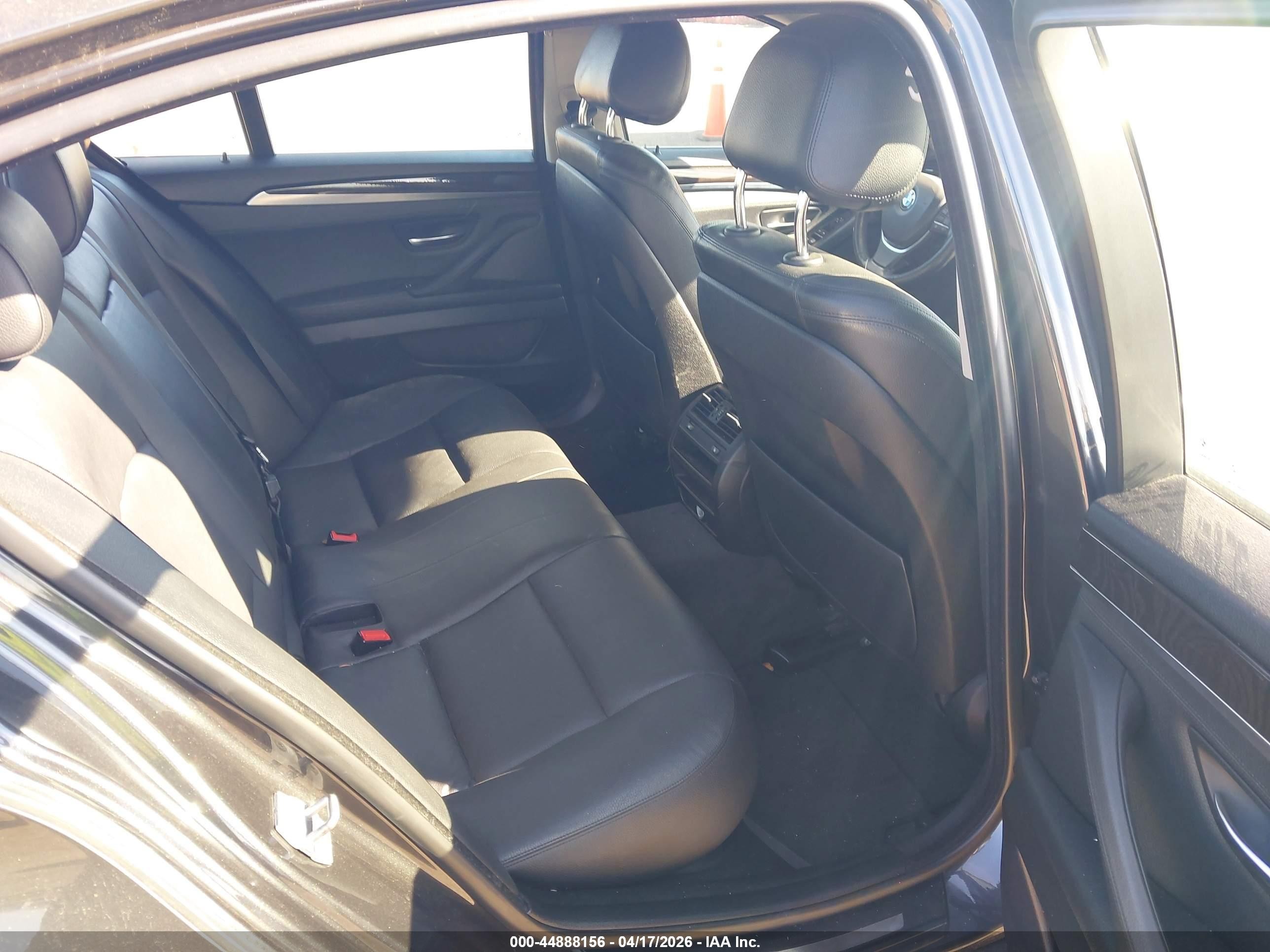 2015 Bmw 528i Xdrive Black vin: WBA5A7C53FD627017