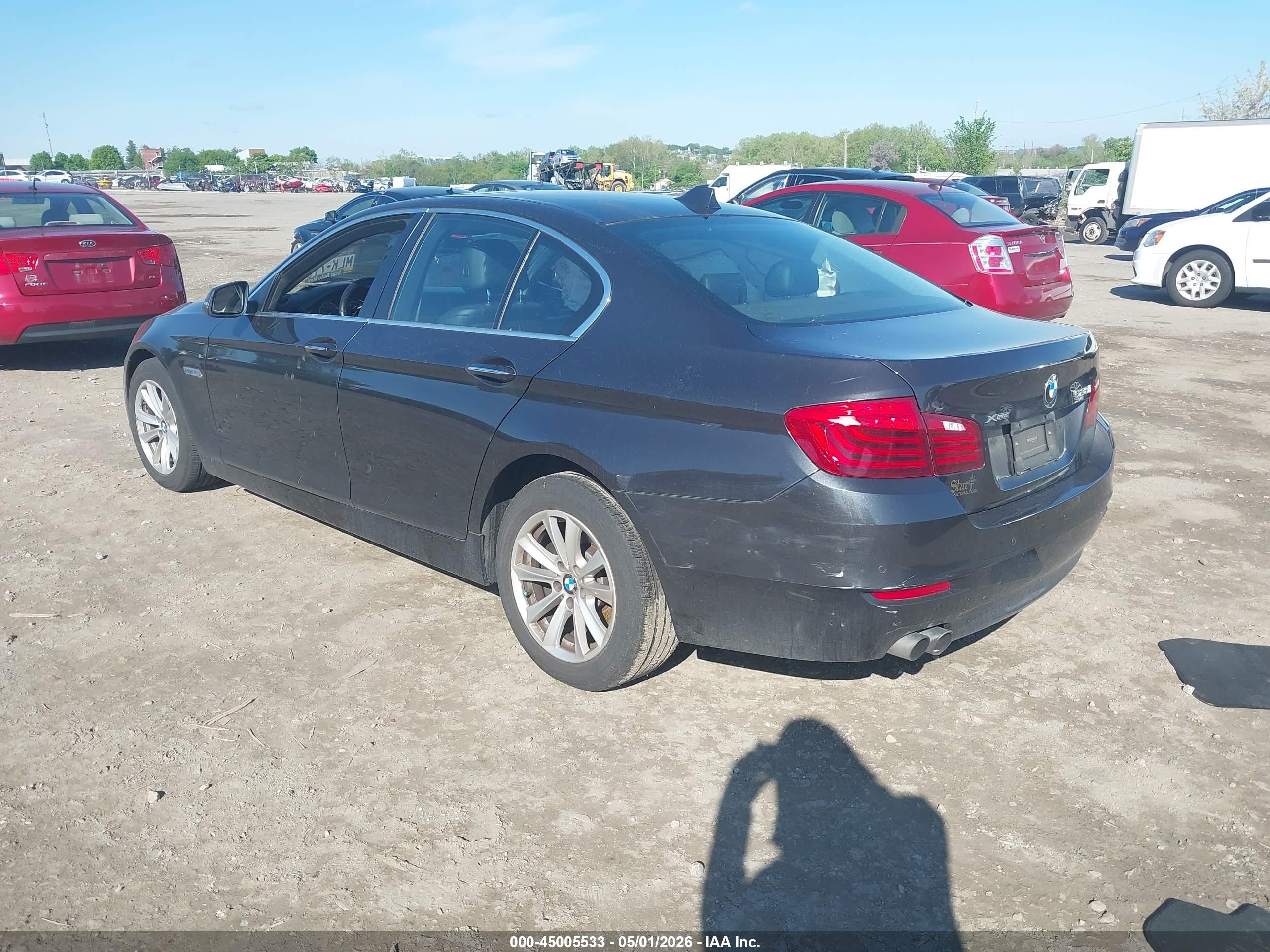 2015 Bmw 528i Xdrive Dark Blue vin: WBA5A7C53FG143721