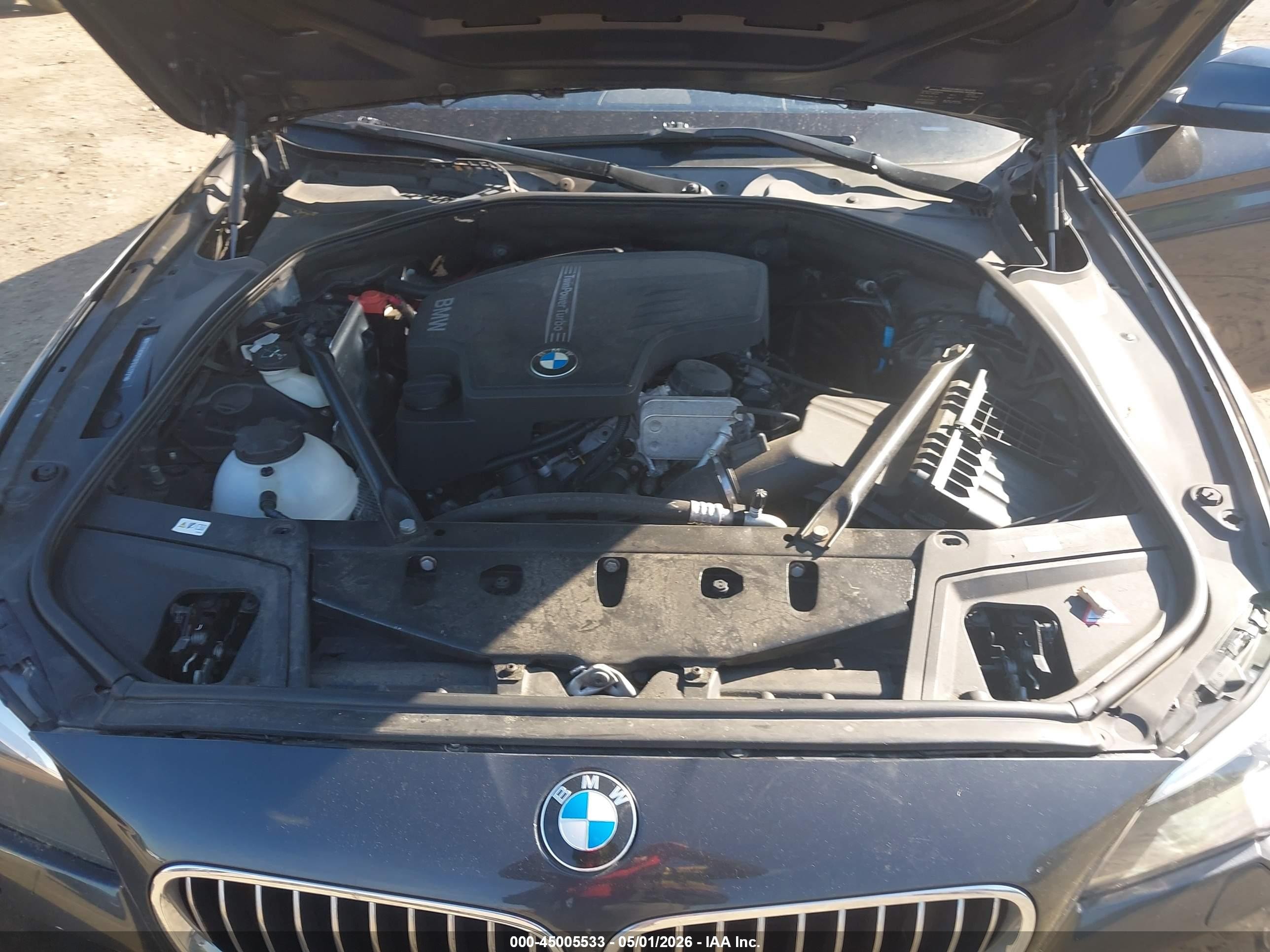 2015 Bmw 528i Xdrive Dark Blue vin: WBA5A7C53FG143721