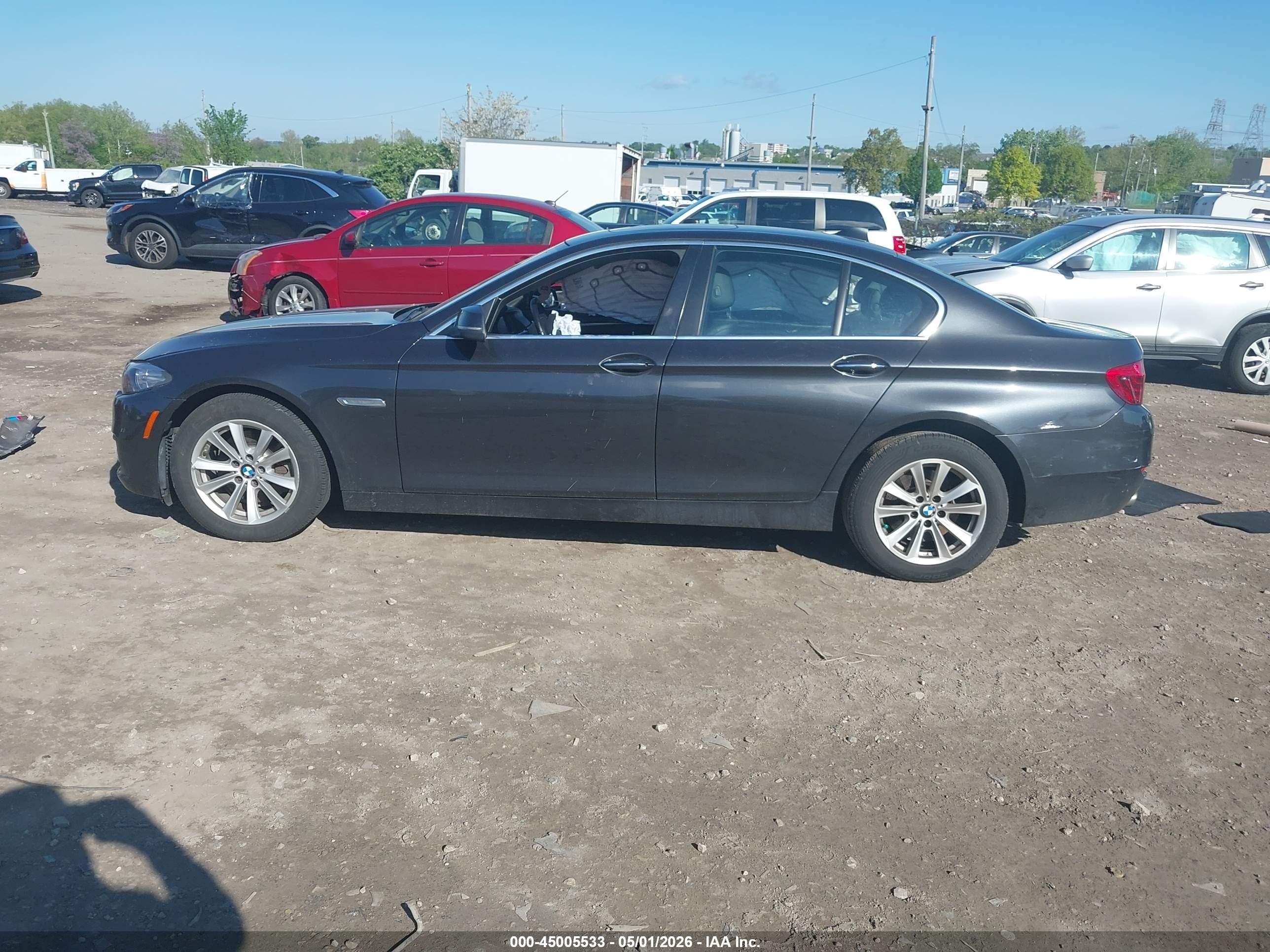 2015 Bmw 528i Xdrive Dark Blue vin: WBA5A7C53FG143721