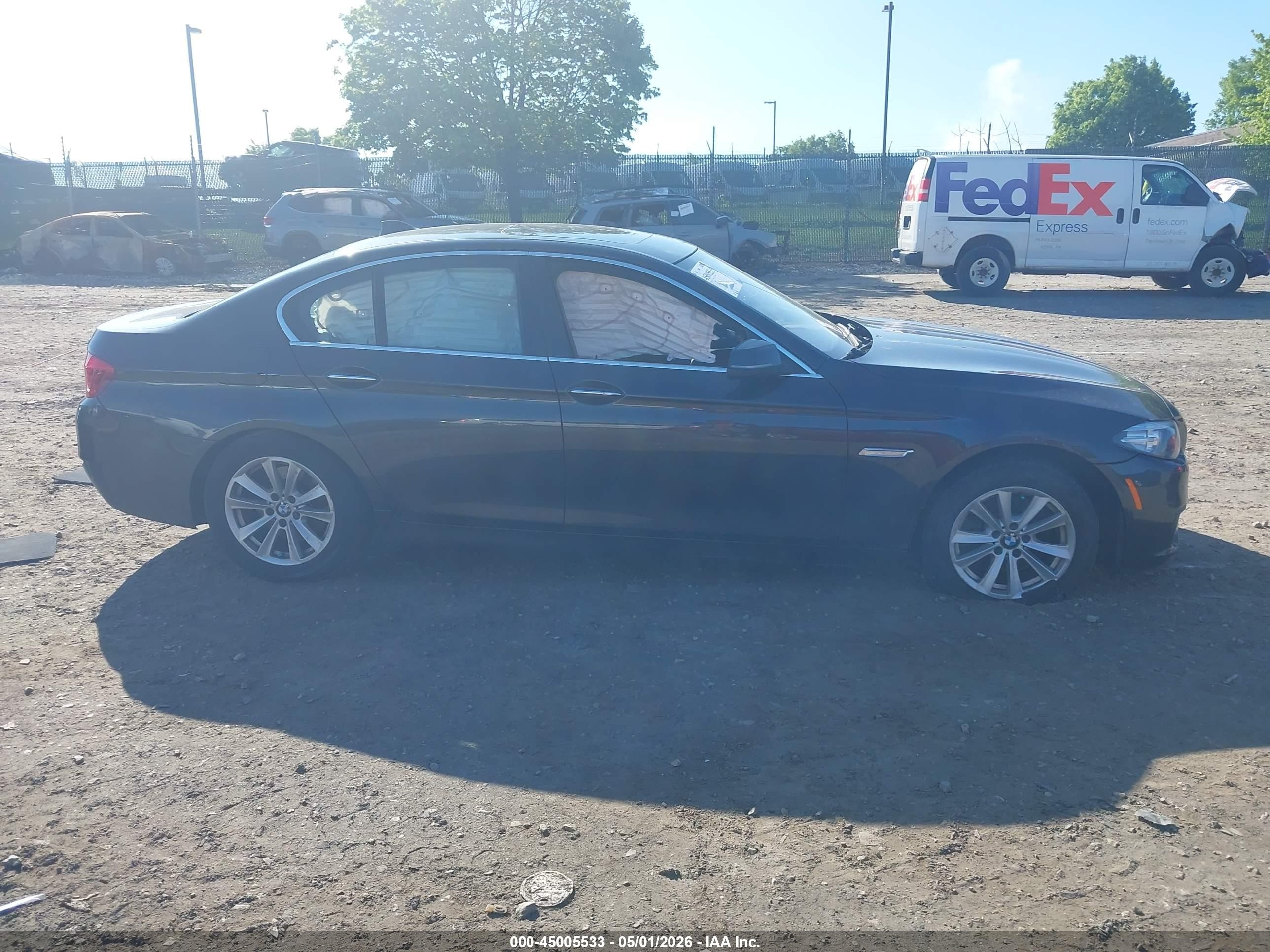 2015 Bmw 528i Xdrive Dark Blue vin: WBA5A7C53FG143721