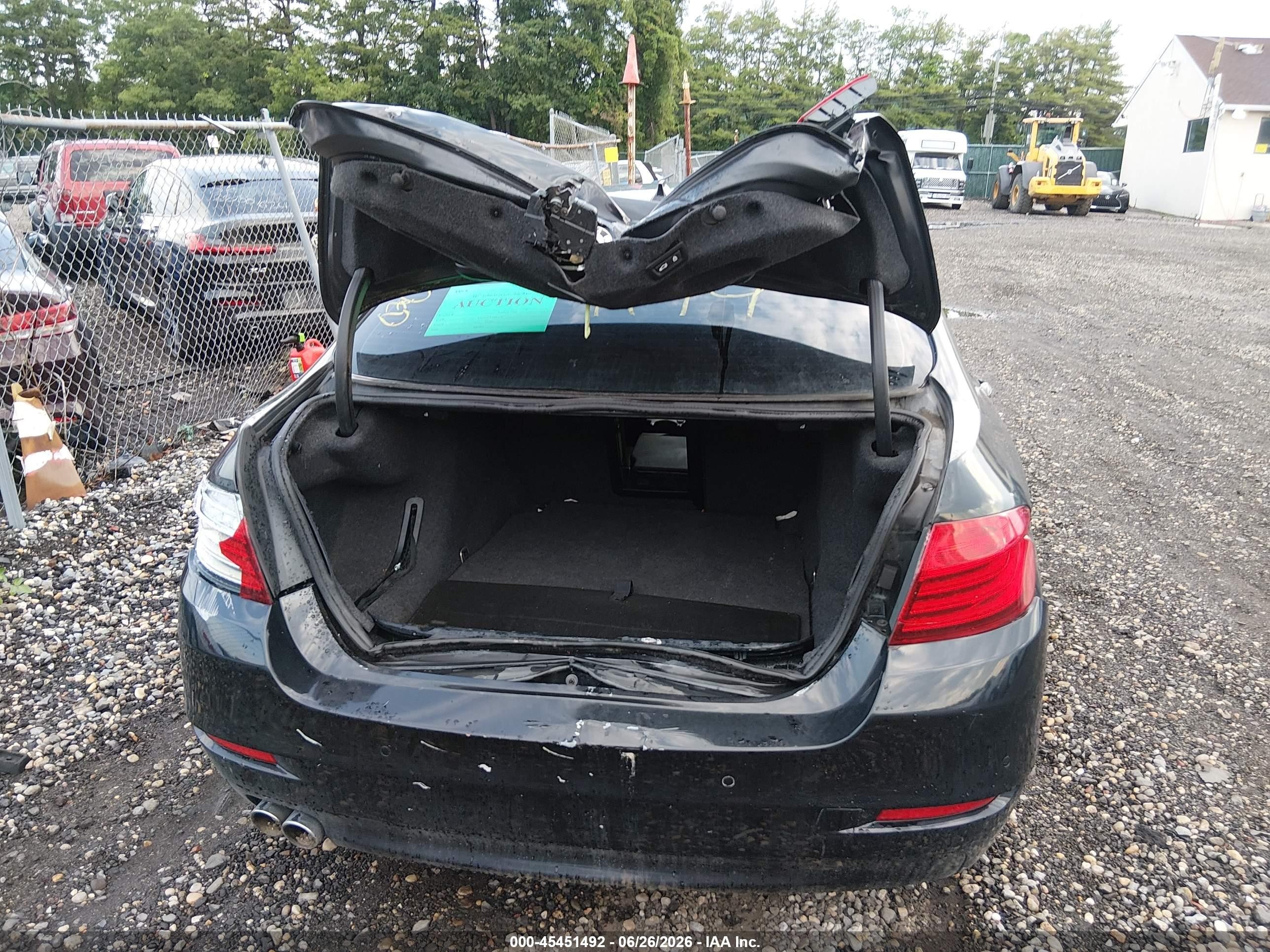 2014 Bmw 528i Xdrive Black vin: WBA5A7C54ED613271