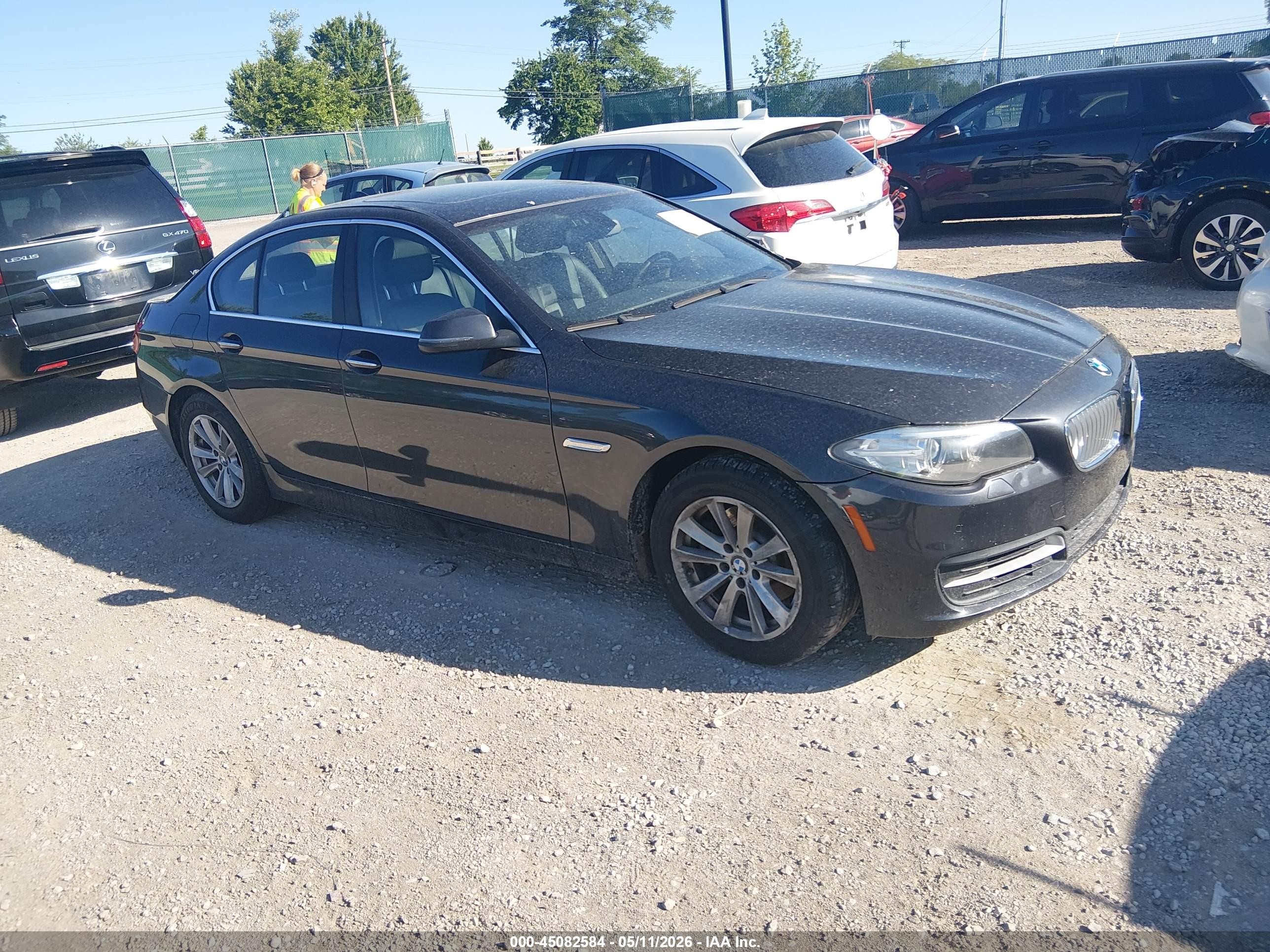 2014 Bmw 528i Xdrive Black vin: WBA5A7C54ED613822