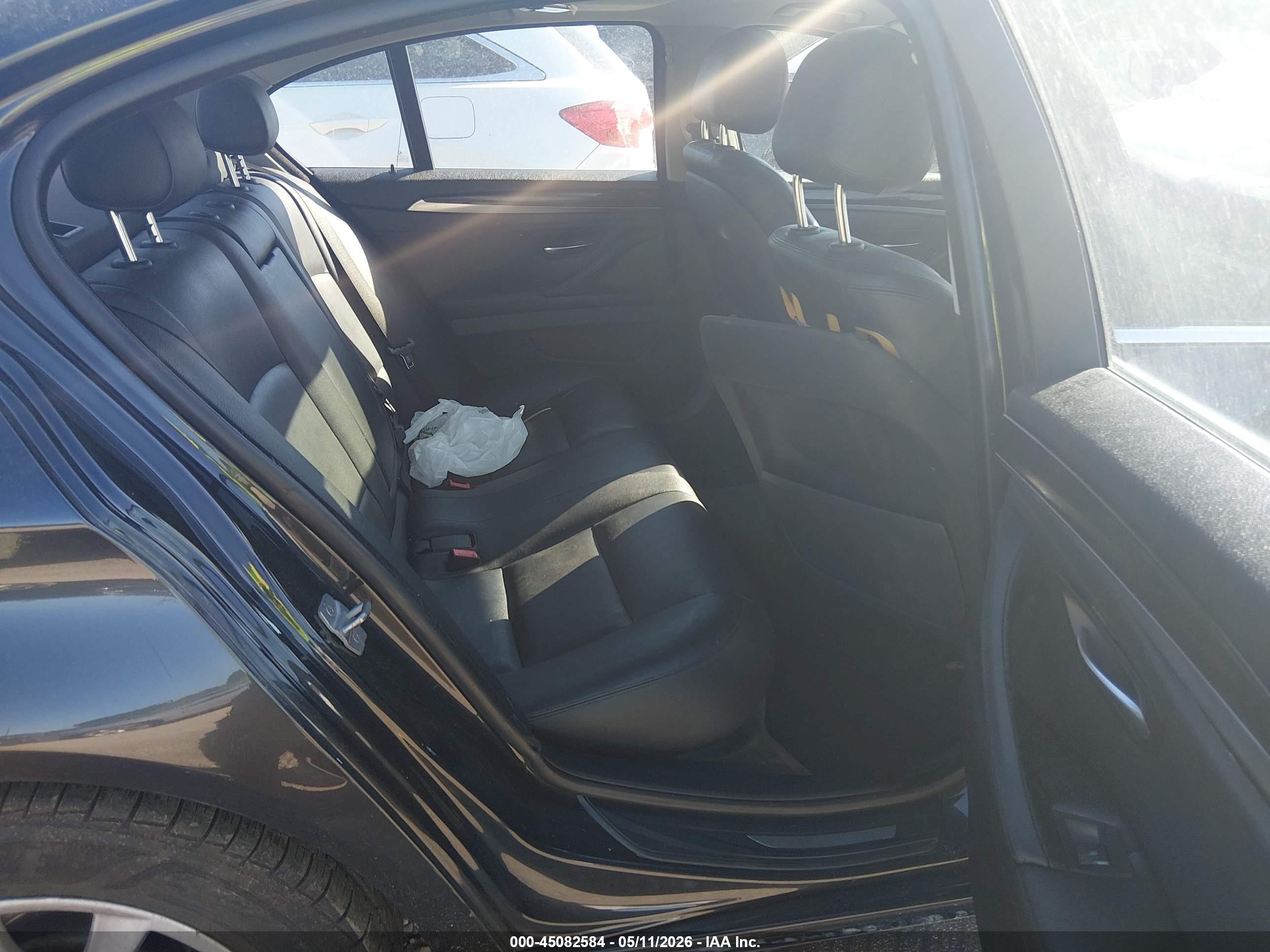 2014 Bmw 528i Xdrive Black vin: WBA5A7C54ED613822