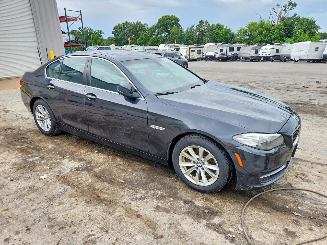 2014 Bmw 528 Xi Gray vin: WBA5A7C54ED613903