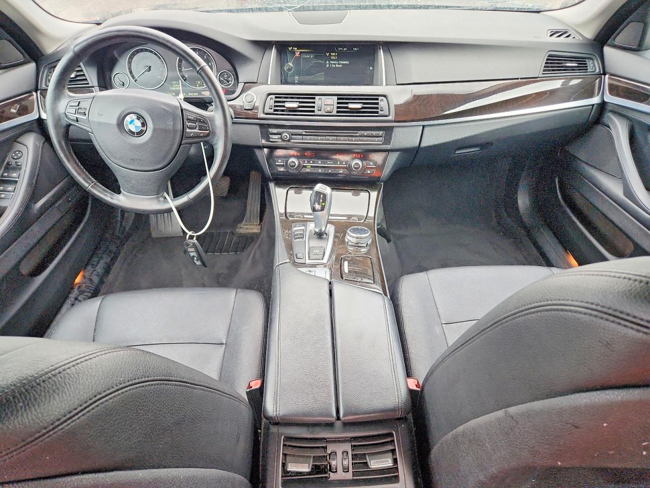 2014 Bmw 528 Xi Gray vin: WBA5A7C54ED613903