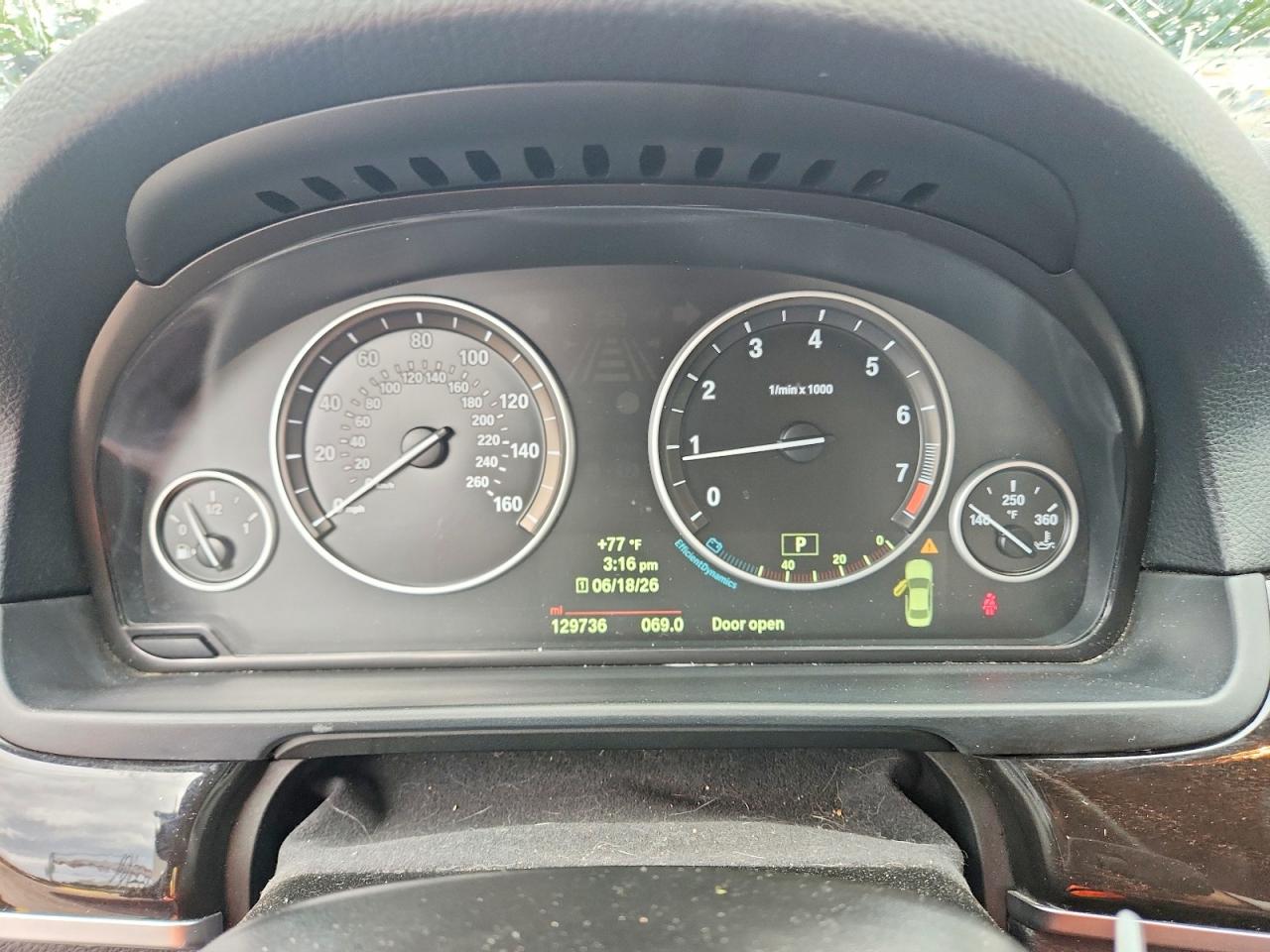 2014 Bmw 528 Xi Gray vin: WBA5A7C54ED613903