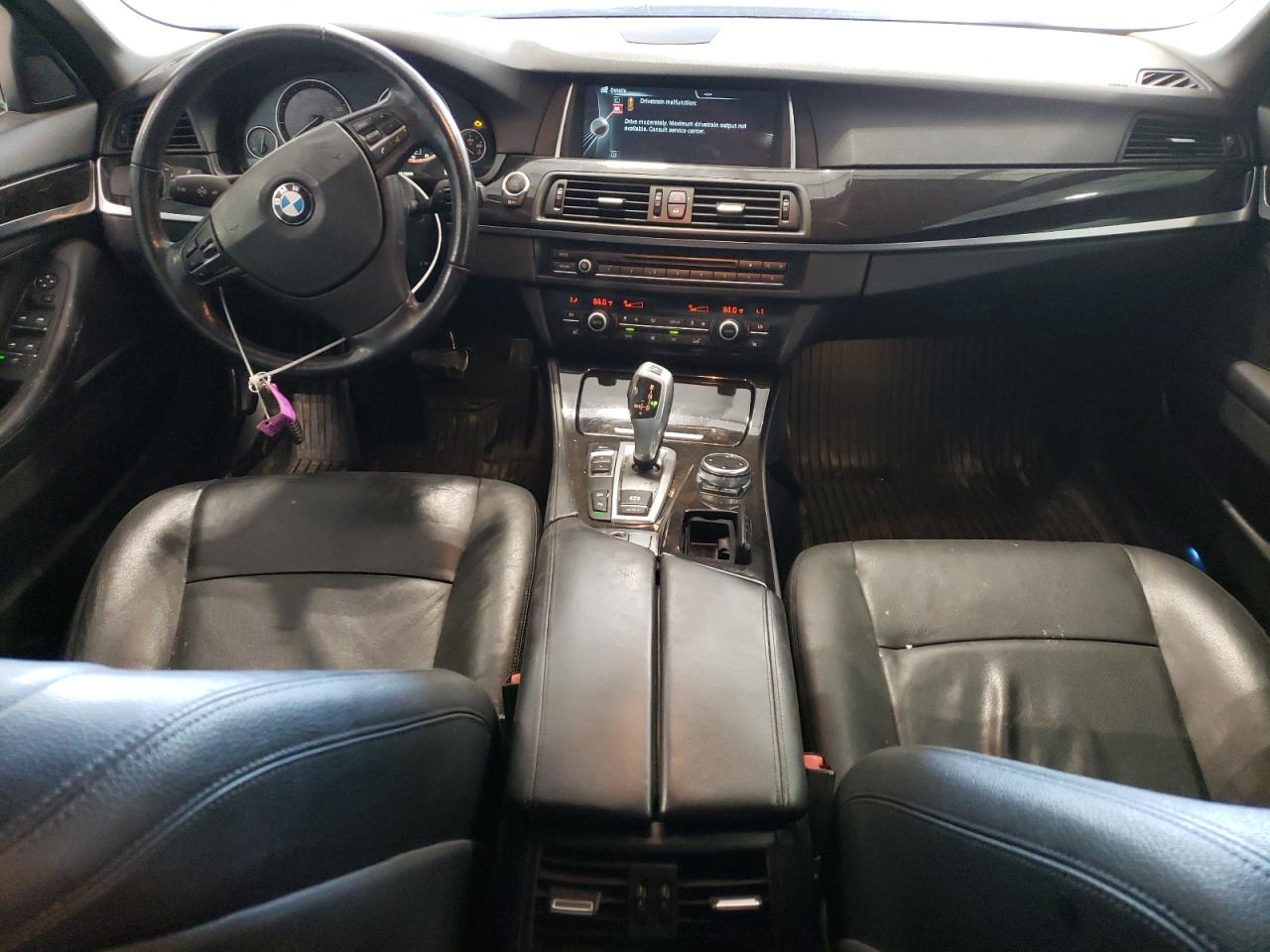 2014 Bmw 528 Xi Black vin: WBA5A7C54ED616588