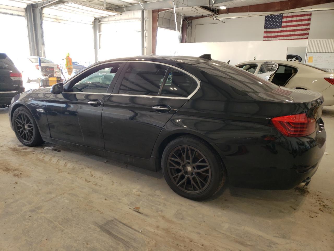 2014 Bmw 528 Xi Black vin: WBA5A7C54ED616588