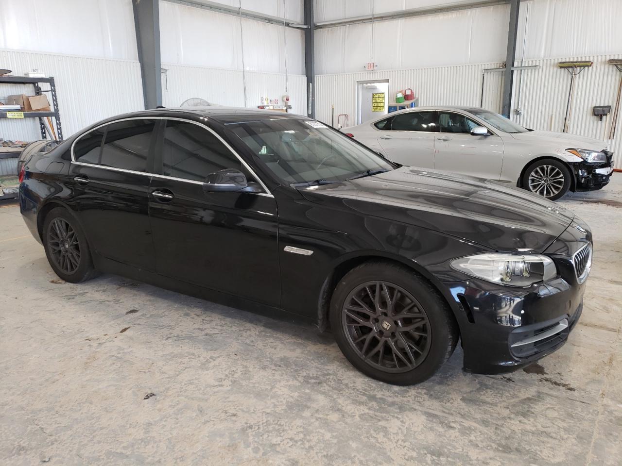 2014 Bmw 528 Xi Black vin: WBA5A7C54ED616588
