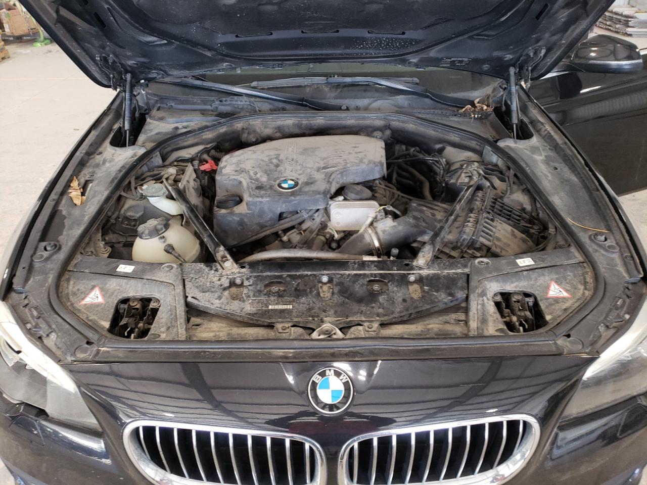 2014 Bmw 528 Xi Black vin: WBA5A7C54ED616588