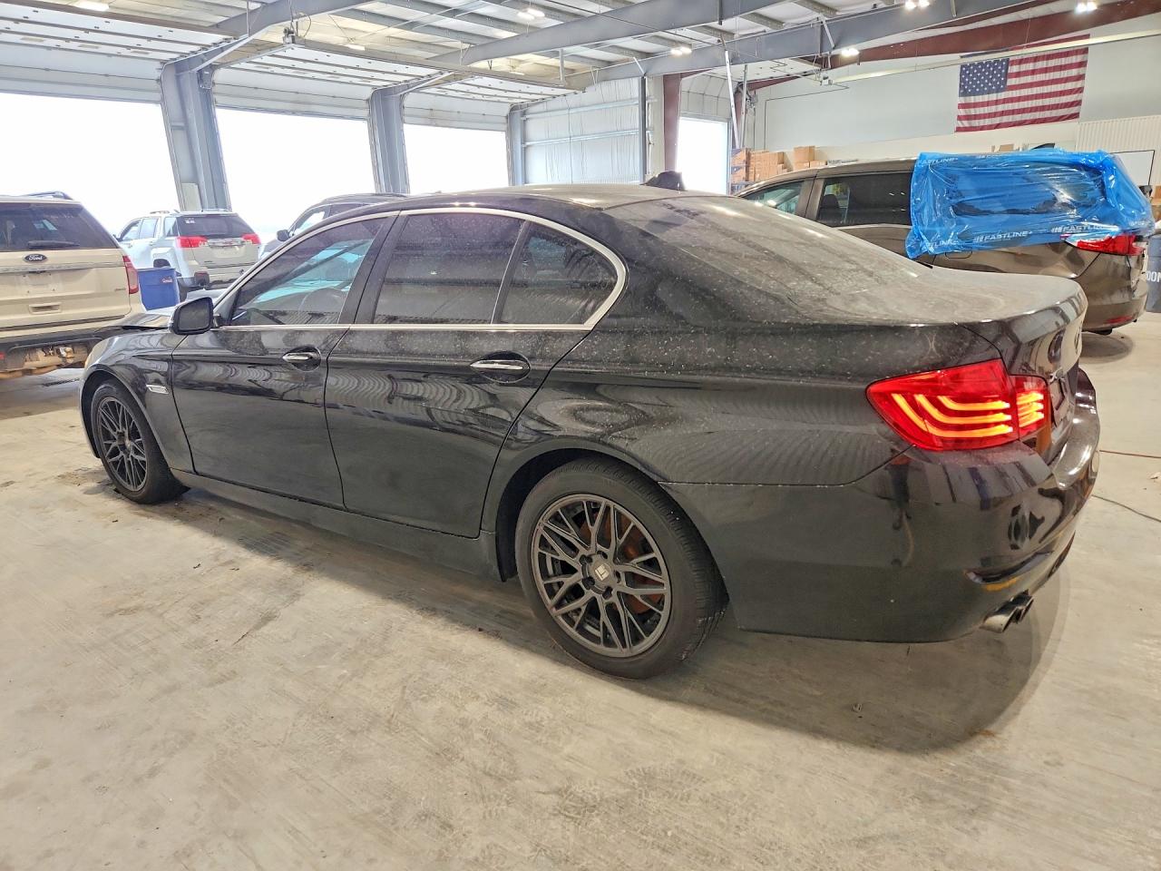2014 Bmw 528 Xi Black vin: WBA5A7C54ED616588