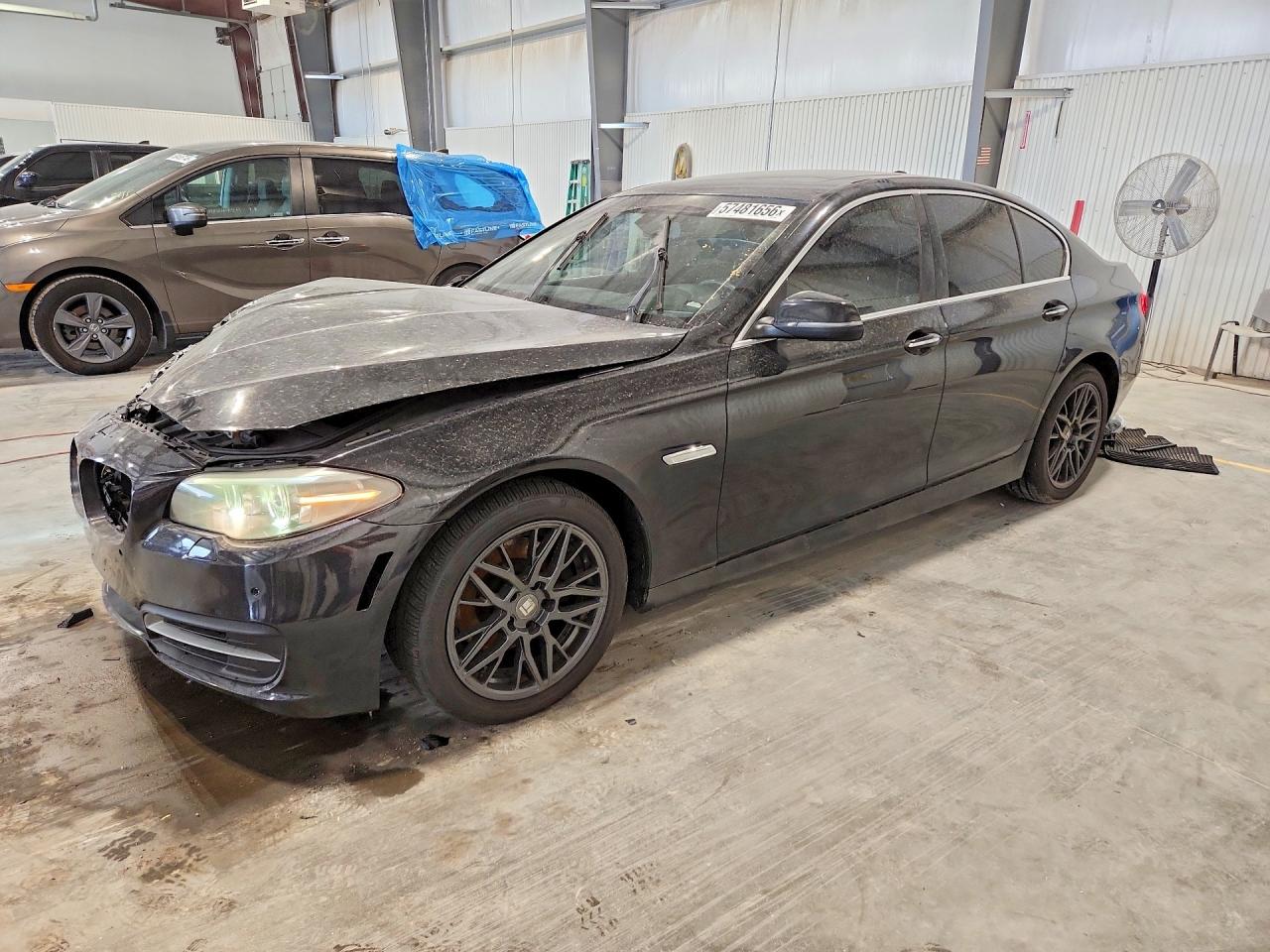 2014 Bmw 528 Xi Black vin: WBA5A7C54ED616588